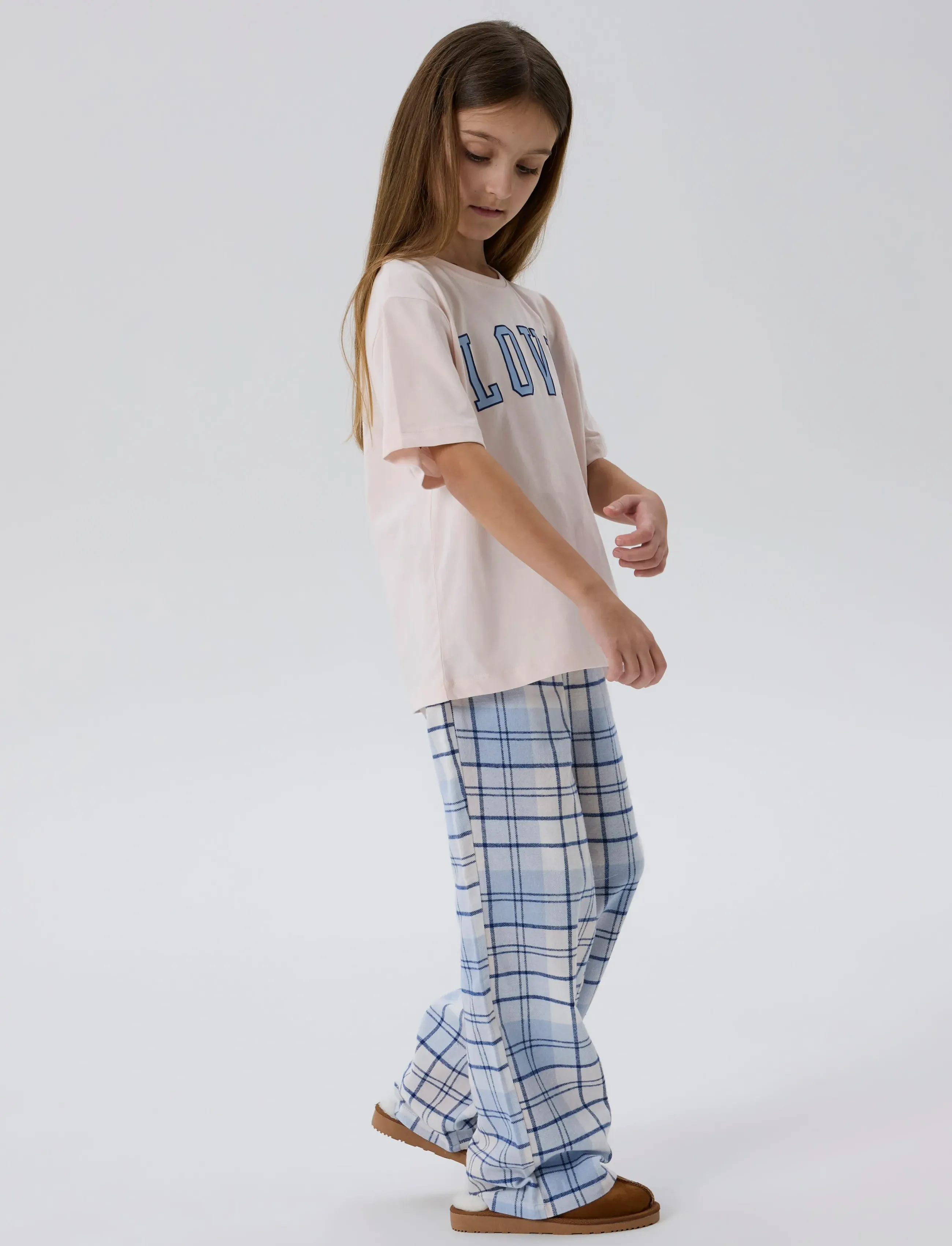 name it - NKFRIKKA PANT BOX - pižamos - kentucky blue - 4