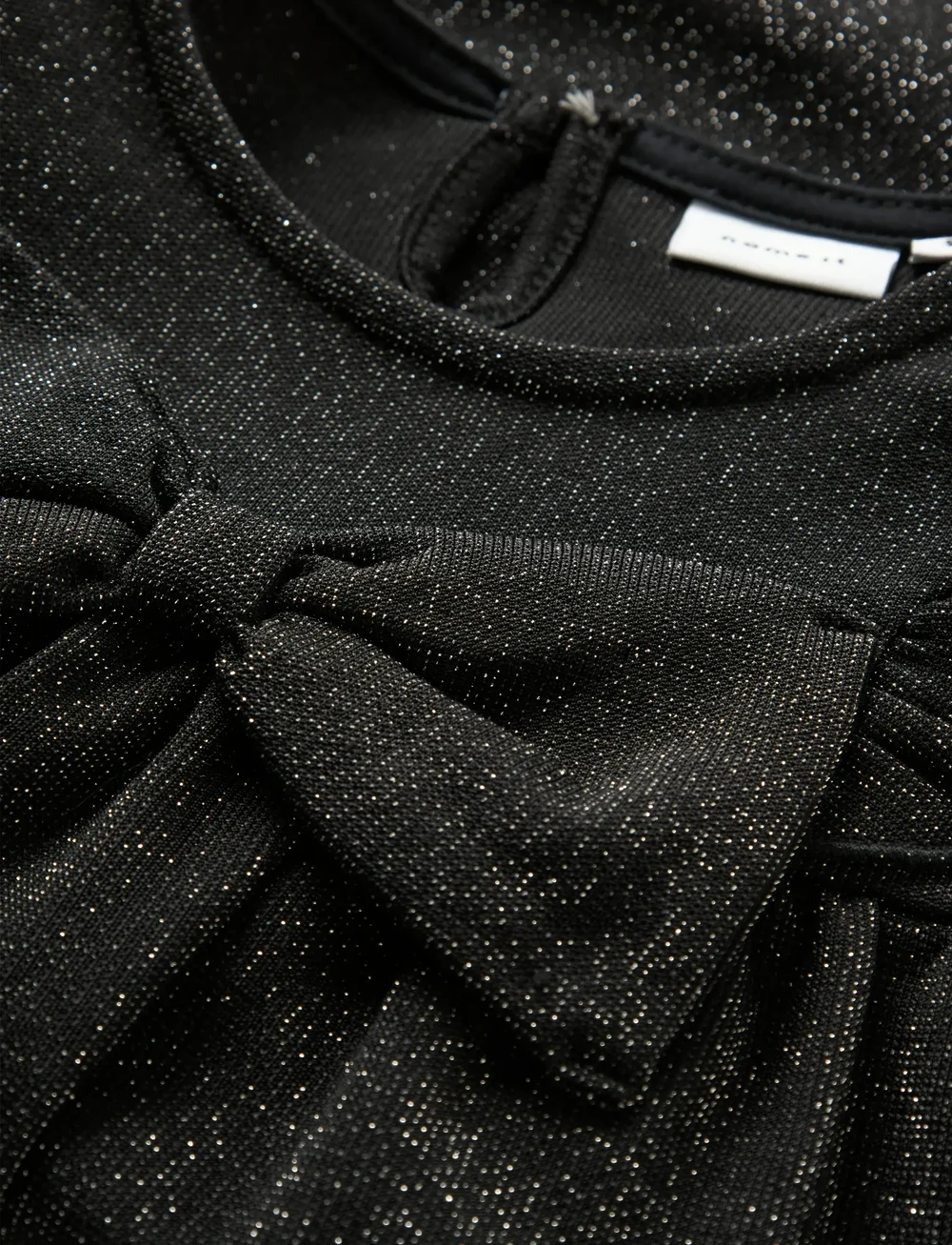 name it - NMFROISIN M LS DRESS - peokleidid - black - 4