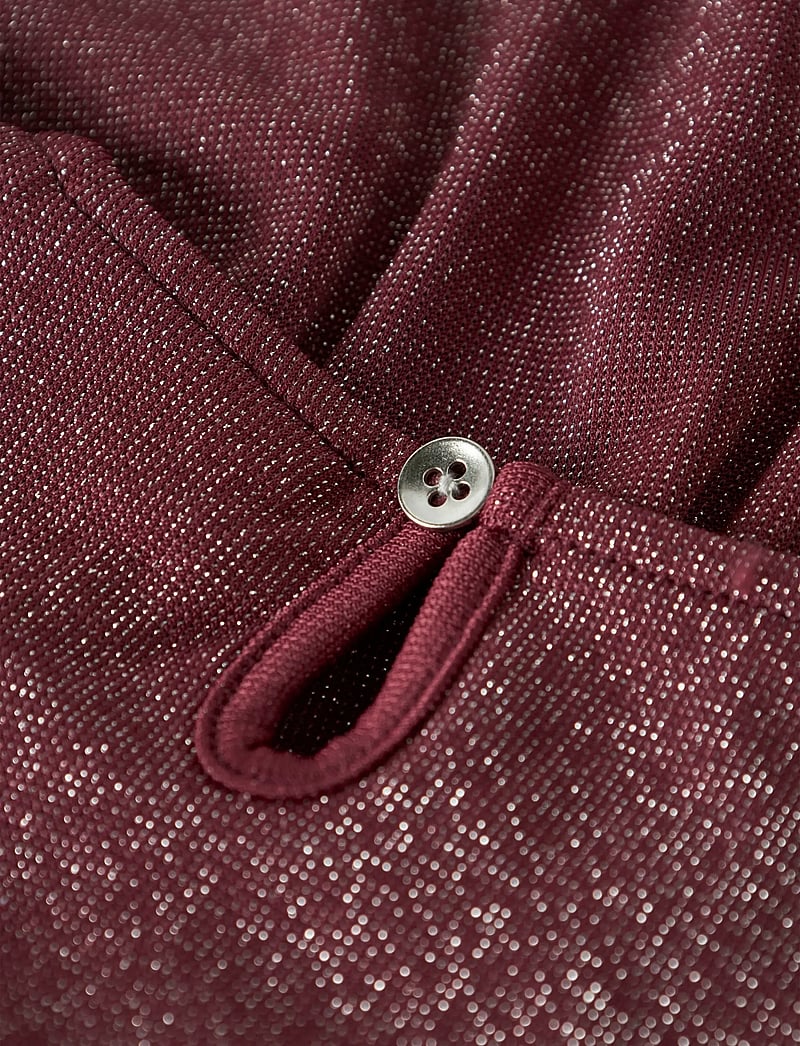 name it - NMFROISIN M LS DRESS - festkjoler - burgundy - 3