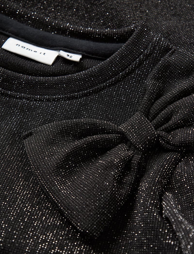 name it - NMFROISIN LS TOP - langärmelig - black - 3