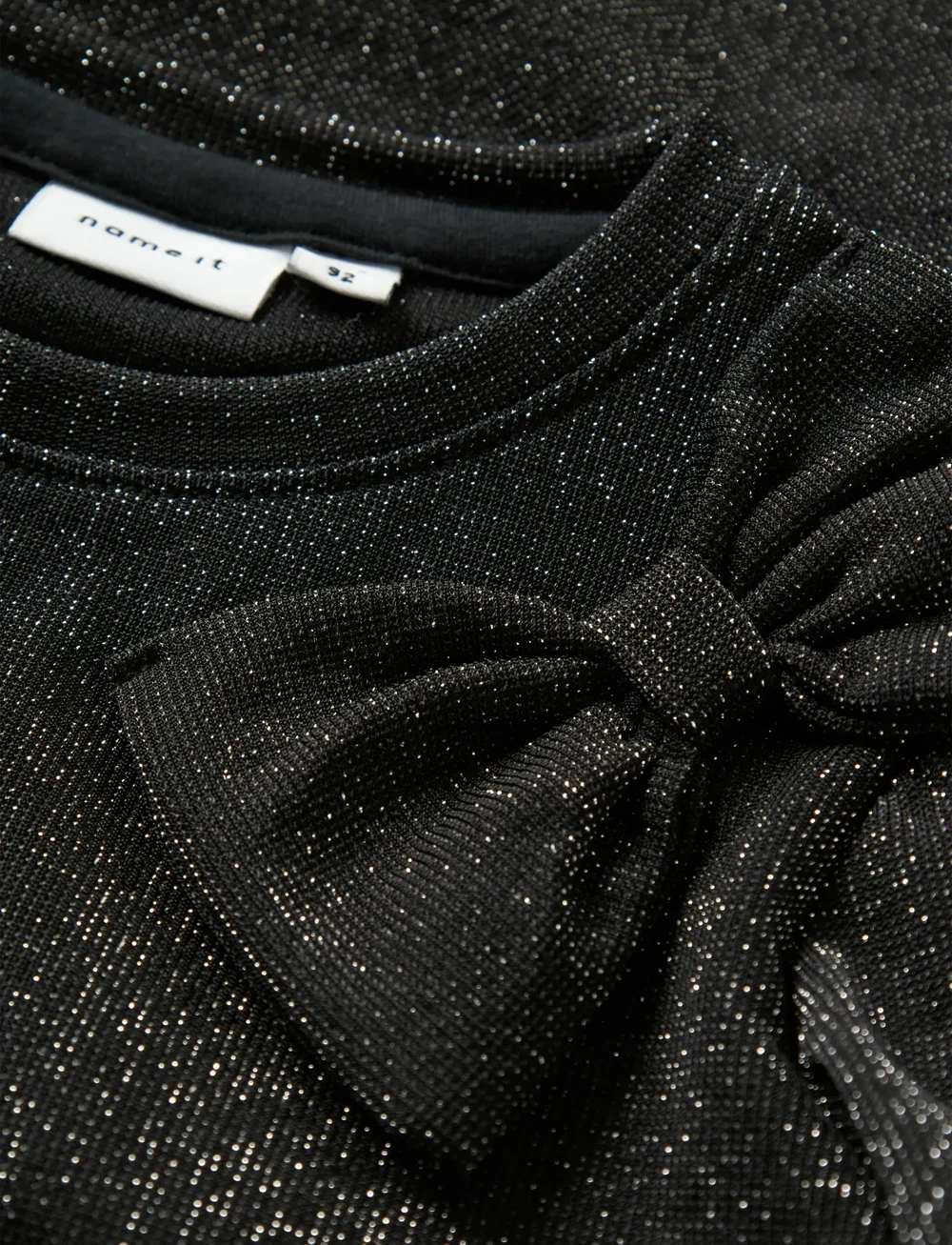 name it - NMFROISIN LS TOP - langärmelig - black - 2