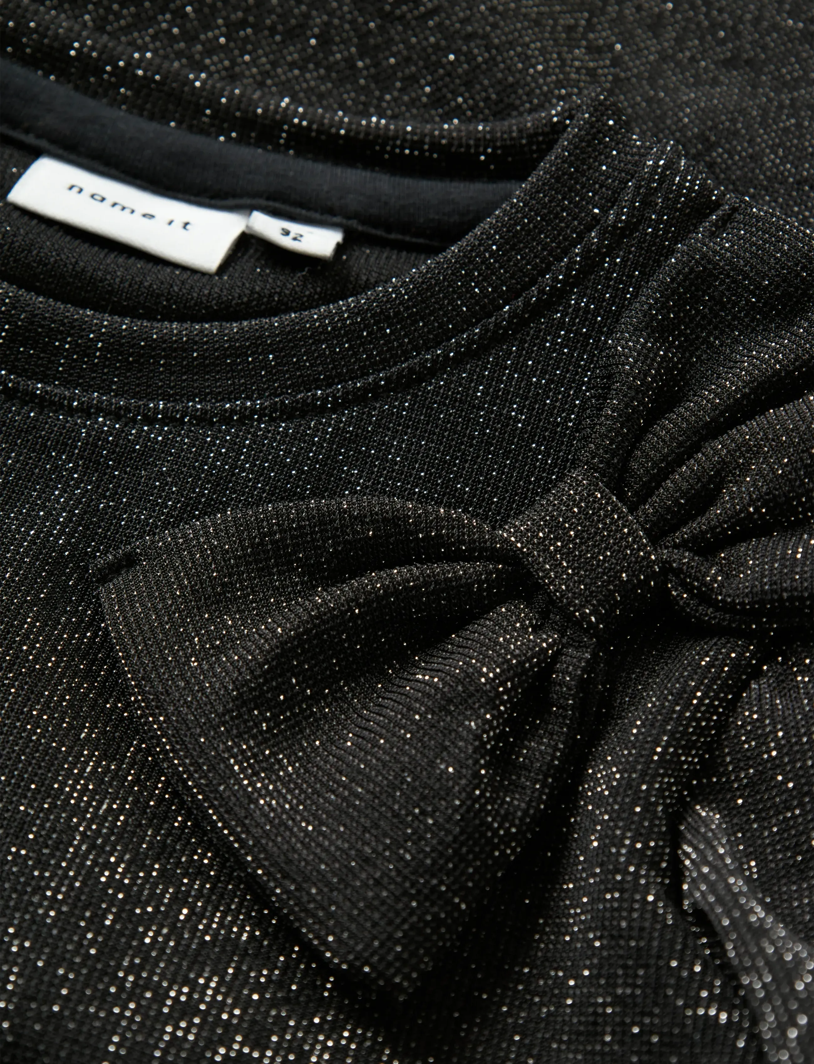 name it - NMFROISIN LS TOP - langärmelige - black - 4