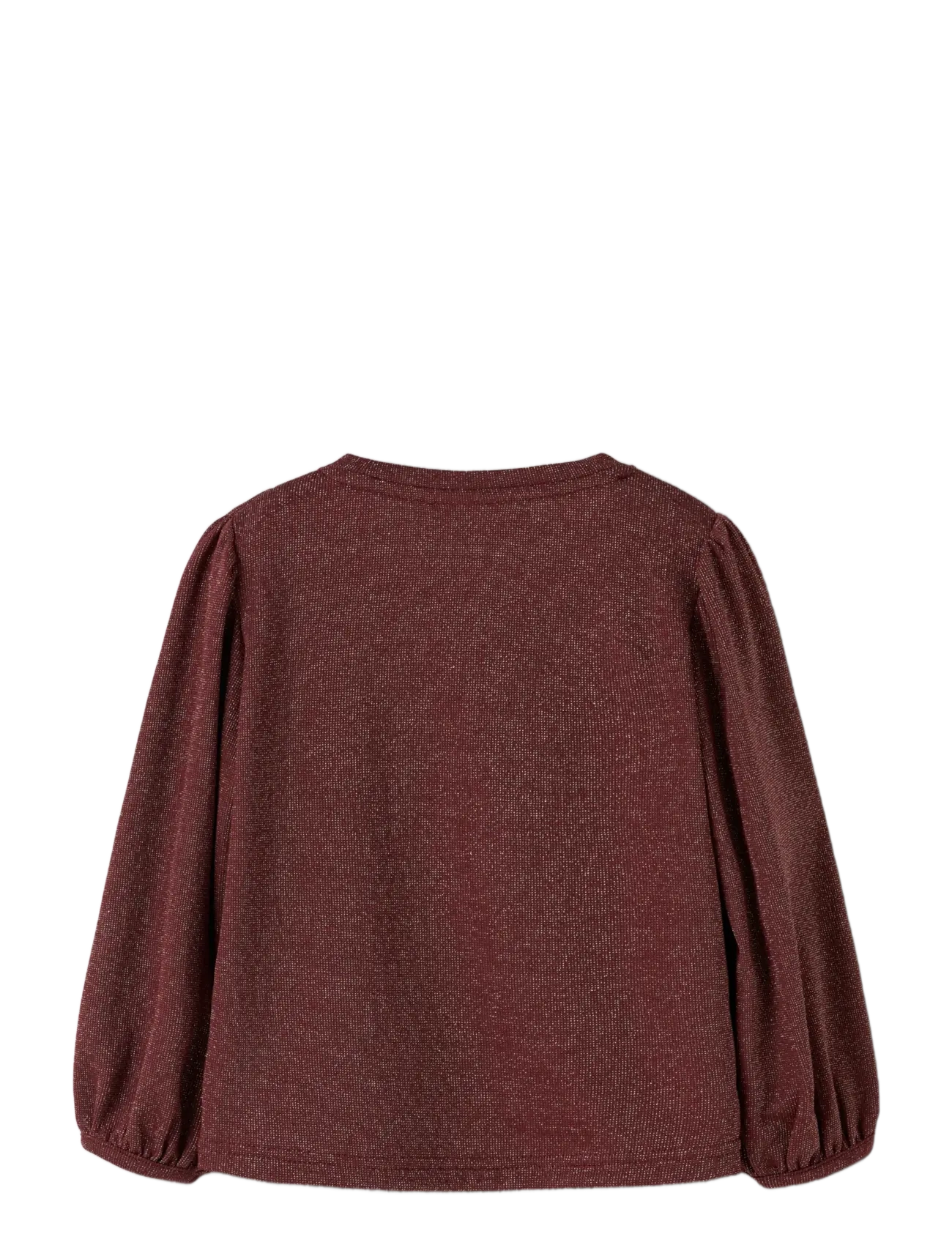 name it - NMFROISIN LS TOP - langärmelig - burgundy - 2