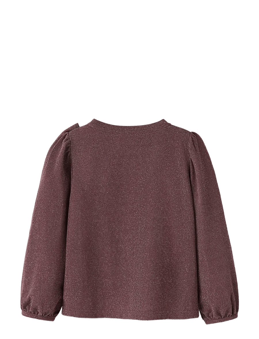 name it - NMFROISIN LS TOP - langärmelig - catawba grape - 1