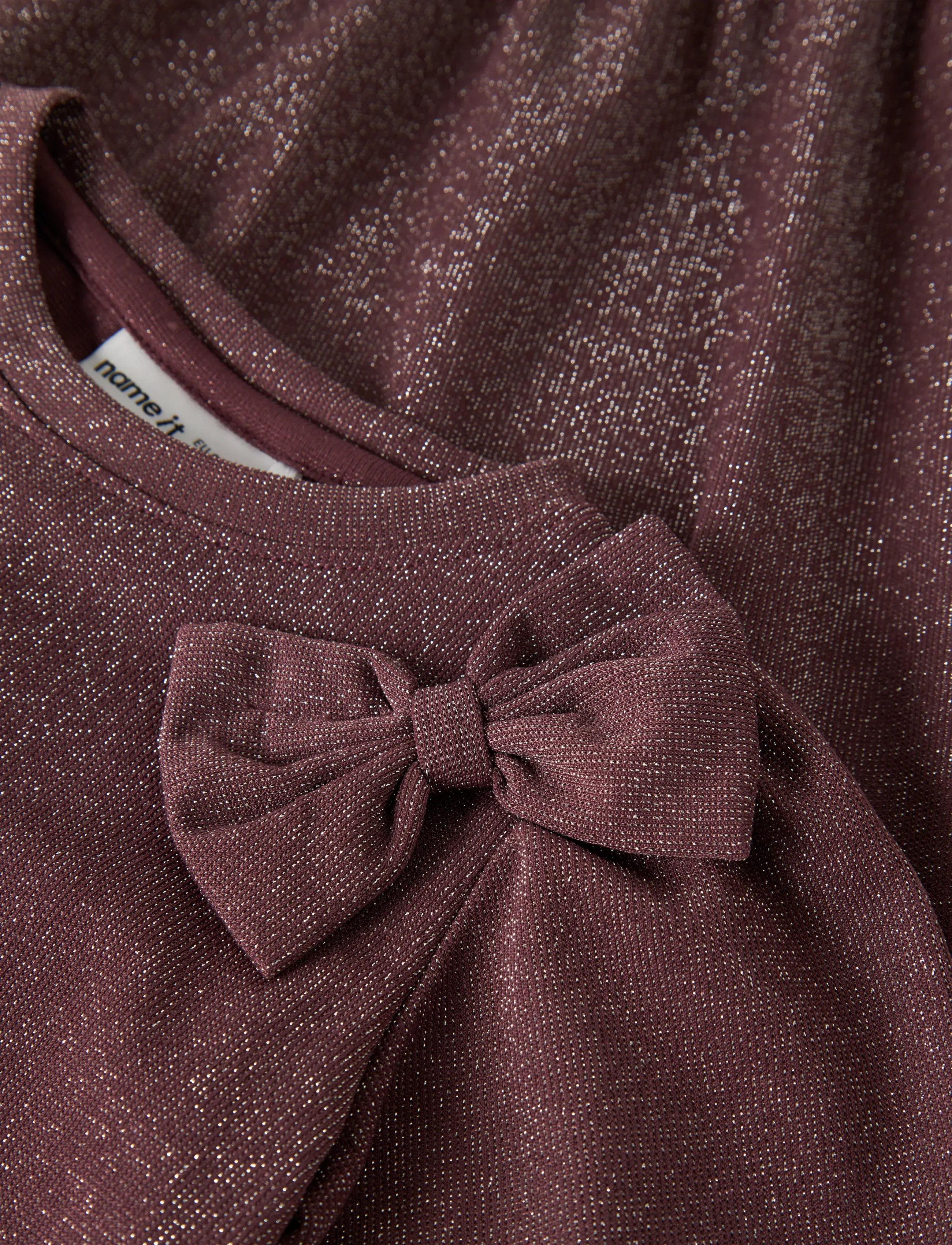 name it - NMFROISIN LS TOP - langärmelig - catawba grape - 2