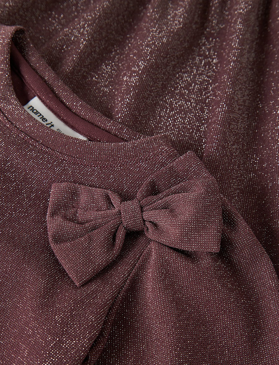 name it - NMFROISIN LS TOP - langärmelig - catawba grape - 2