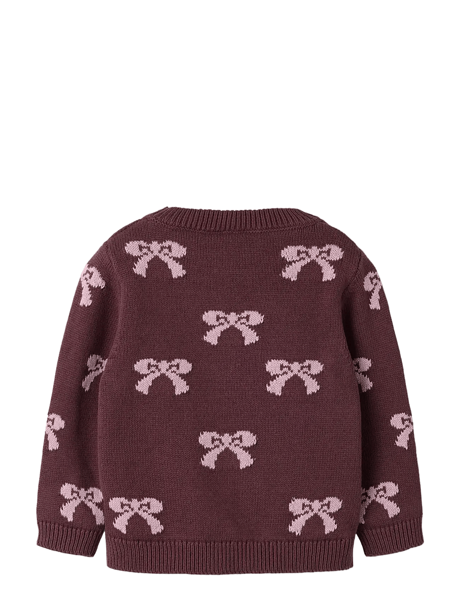 name it - NMFREKKA LS KNIT - catawba grape - 1