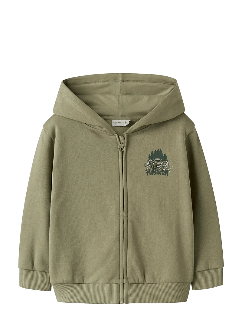 name it - NMMVOLTINUS NREG SWEAT CARD WH BRU - kapuutsiga dressipluusid - mermaid - 0