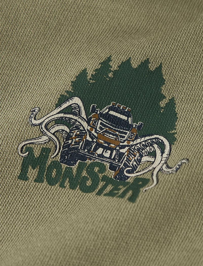 name it - NMMVOLTINUS NREG SWEAT CARD WH BRU - kapuutsiga dressipluusid - mermaid - 2