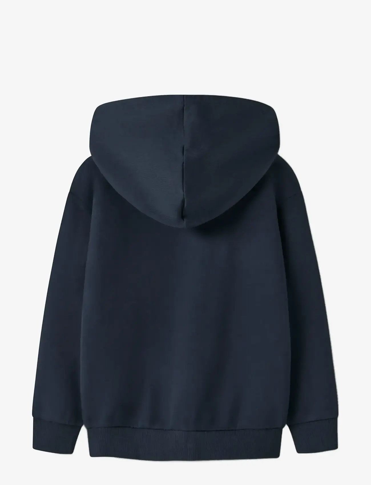 name it - NMMVOLTINUS NREG SWEAT CARD WH BRU - hættetrøjer - navy blazer - 1