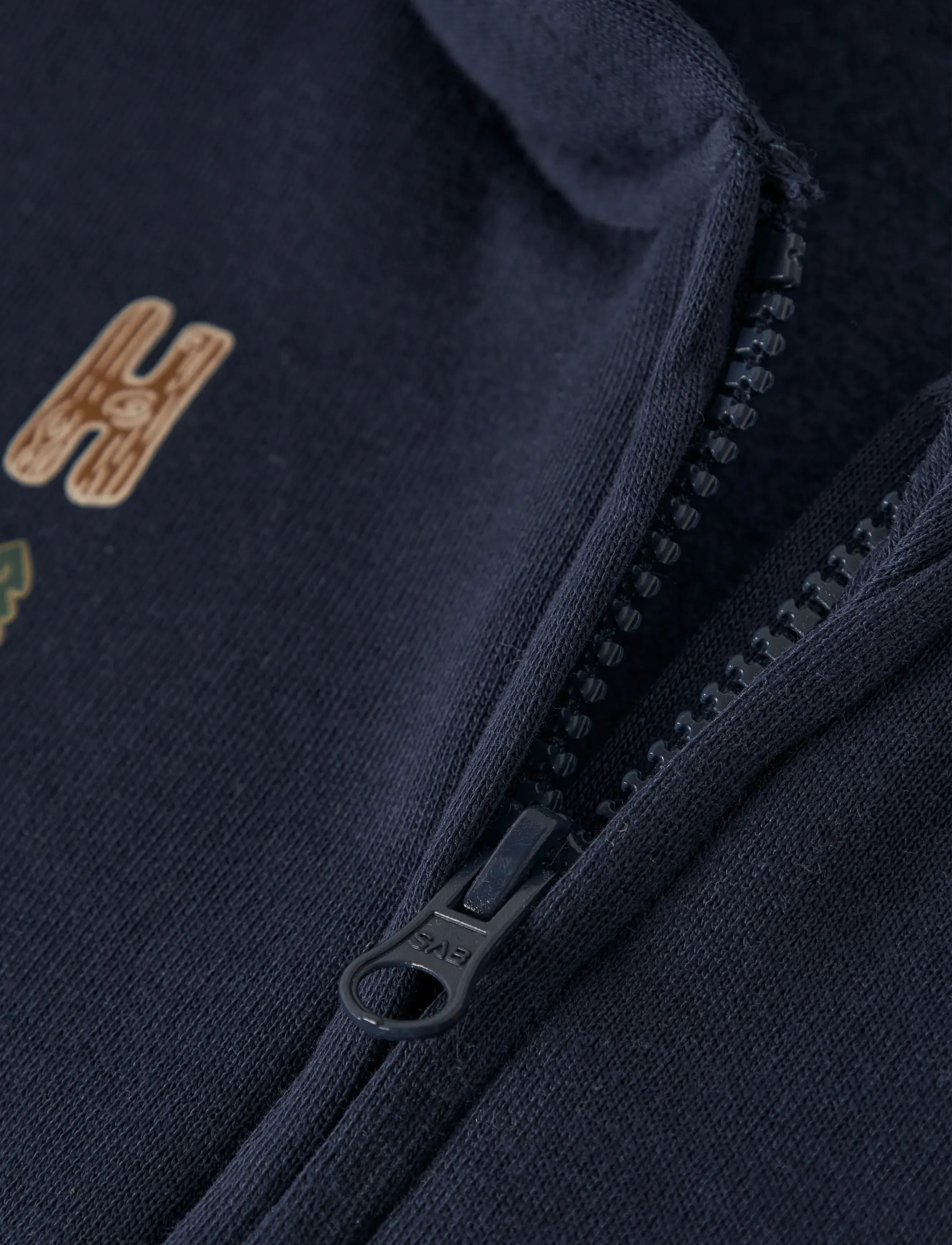 name it - -NMMVOLTINUS NREG SWEAT CARD WH BRU - džemperiai su gobtuvu - navy blazer - 3