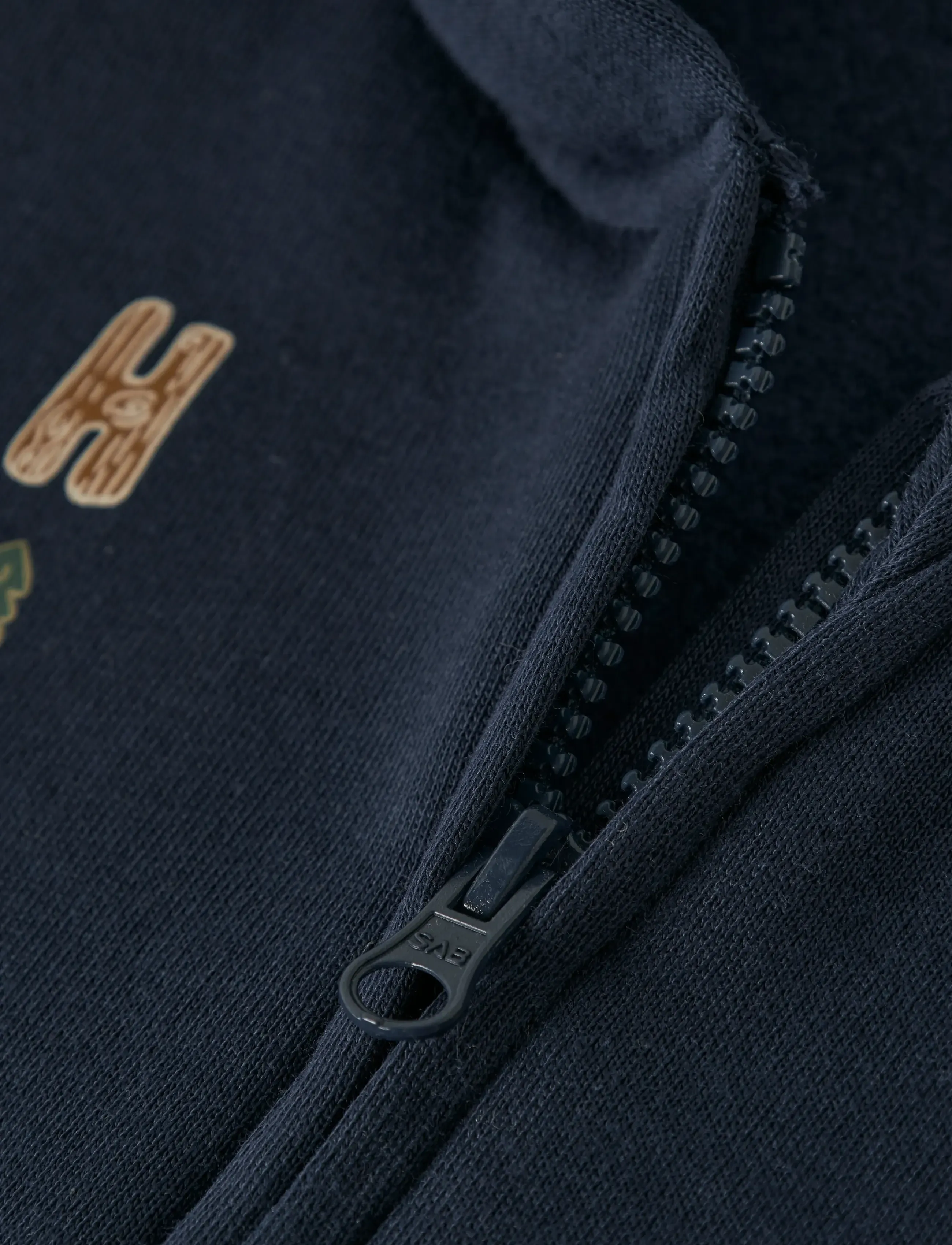 name it - -NMMVOLTINUS NREG SWEAT CARD WH BRU - džemperiai su gobtuvu - navy blazer - 4