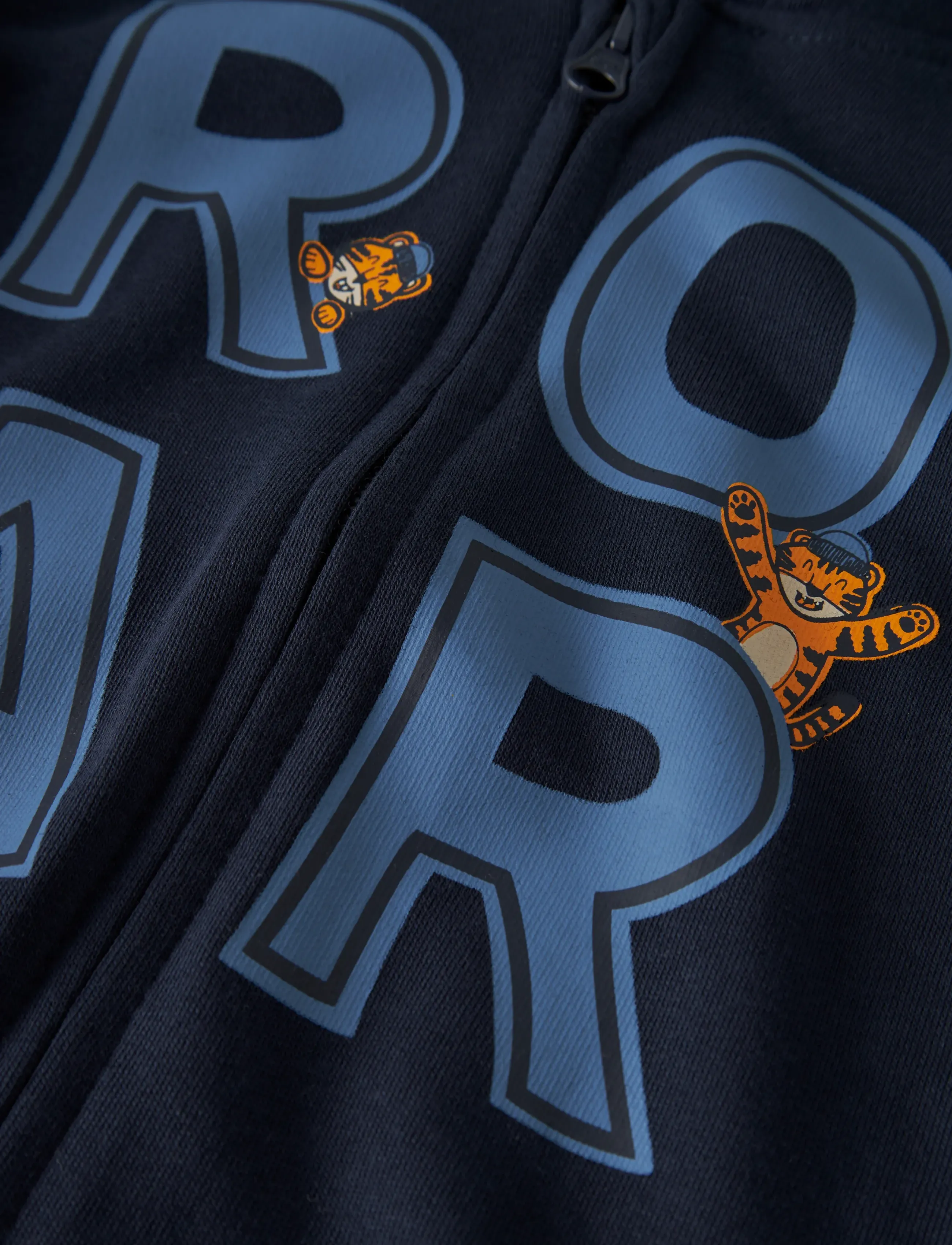 name it - NMMVOLTINUS NREG SWEAT CARD WH BRU - kapuzenpullover - navy blazer - 2