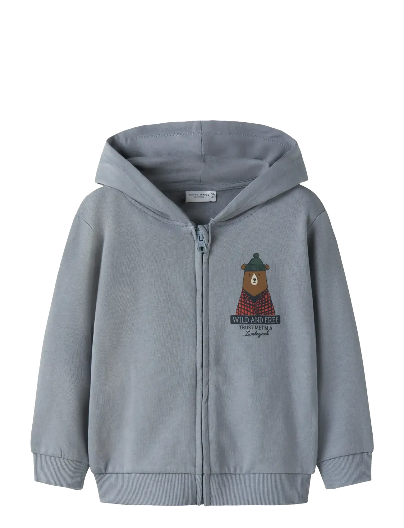 name it NMMVOLTINUS NREG SWEAT CARD WH BRU - Kläder - TRADEWINDS / blue