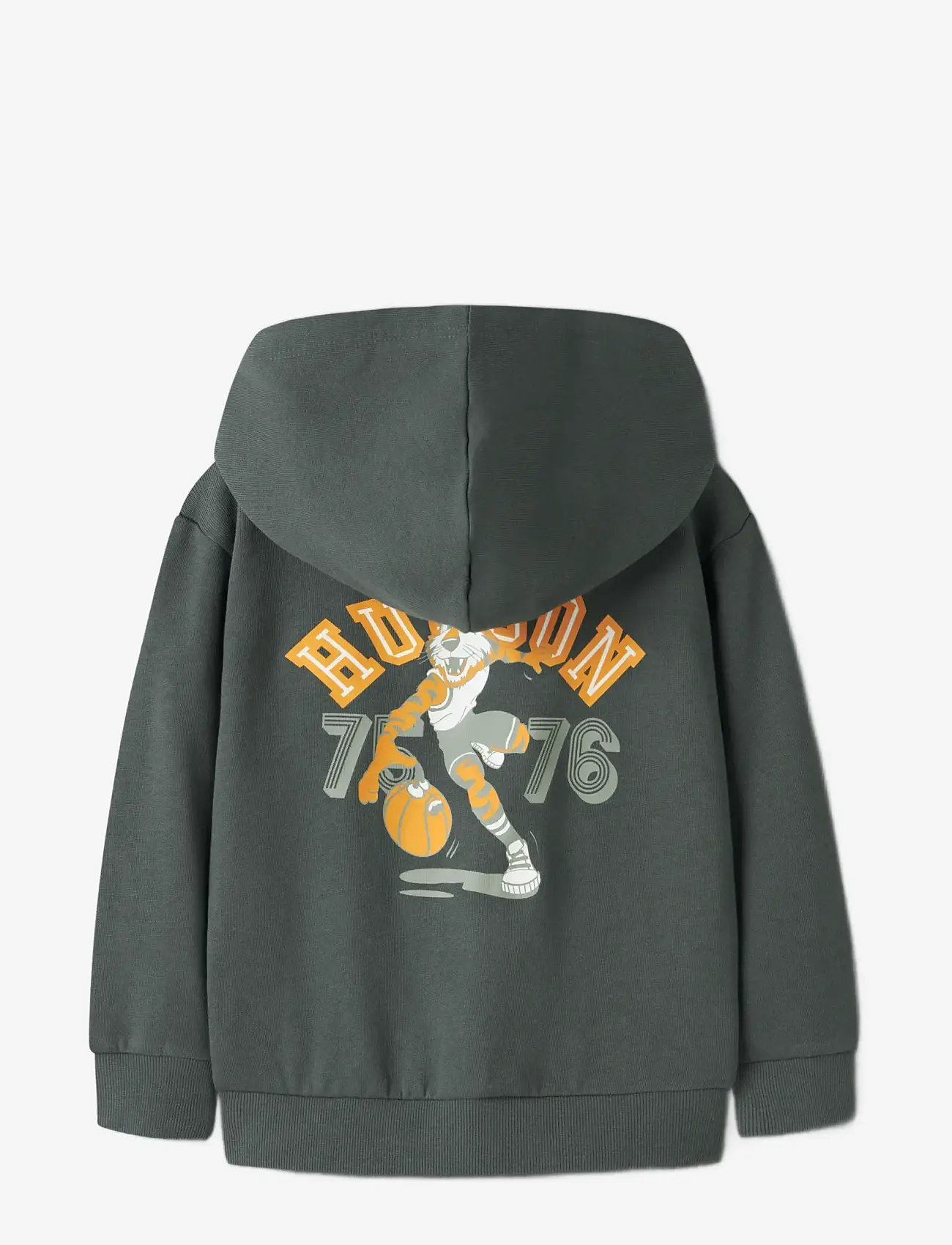 name it - NMMVOLTINUS NREG SWEAT CARD WH BRU - hættetrøjer - urban chic - 1