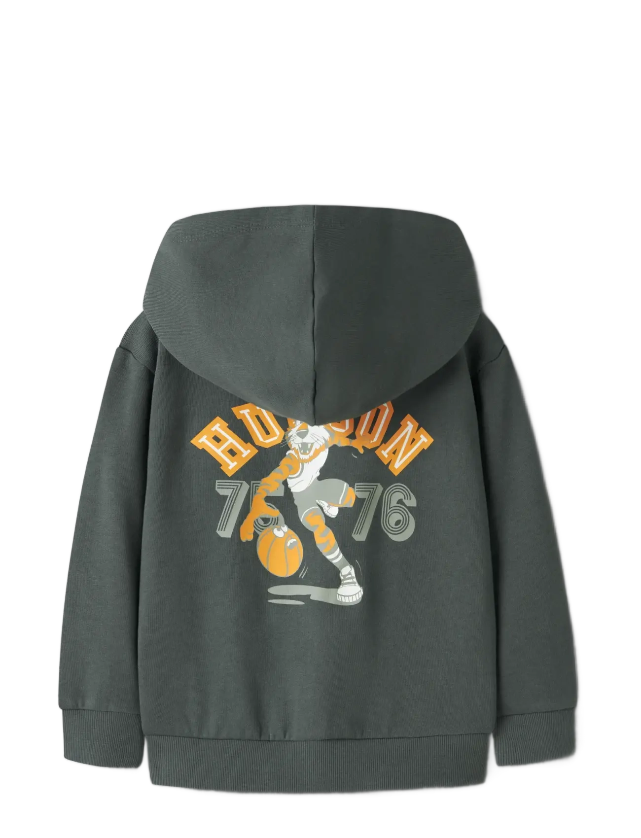 name it - -NMMVOLTINUS NREG SWEAT CARD WH BRU - hoodies - urban chic - 1