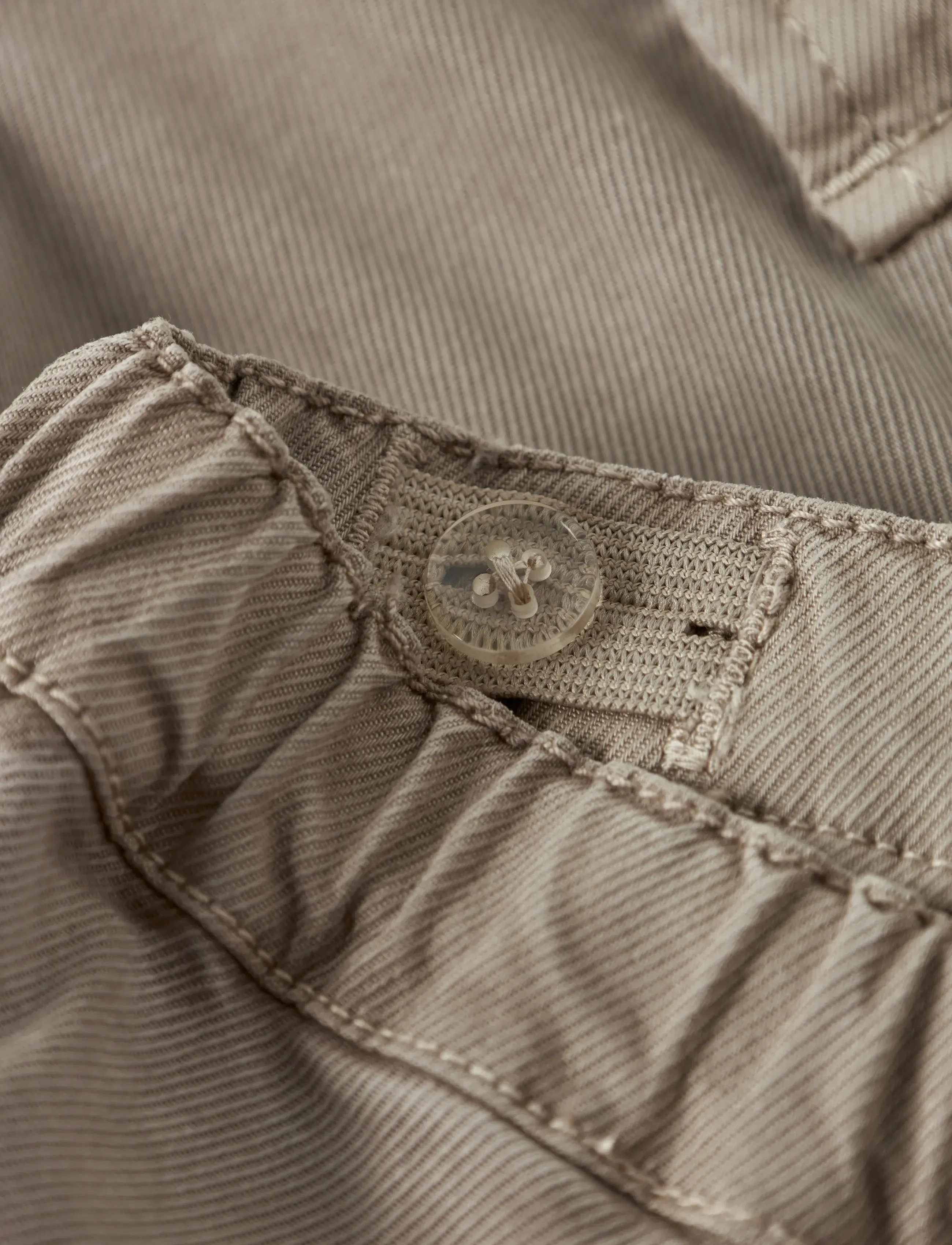 name it - NBMBEN BAGGY CARGO TWI PANT 8950-PO NOOS - cargohosen - chinchilla - 4