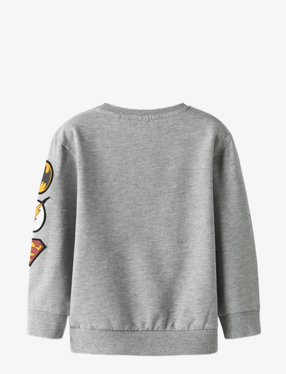 name it - NMMOSMUS BATMAN NREG SWEAT BRU WAB - sweatshirts - grey melange - 1