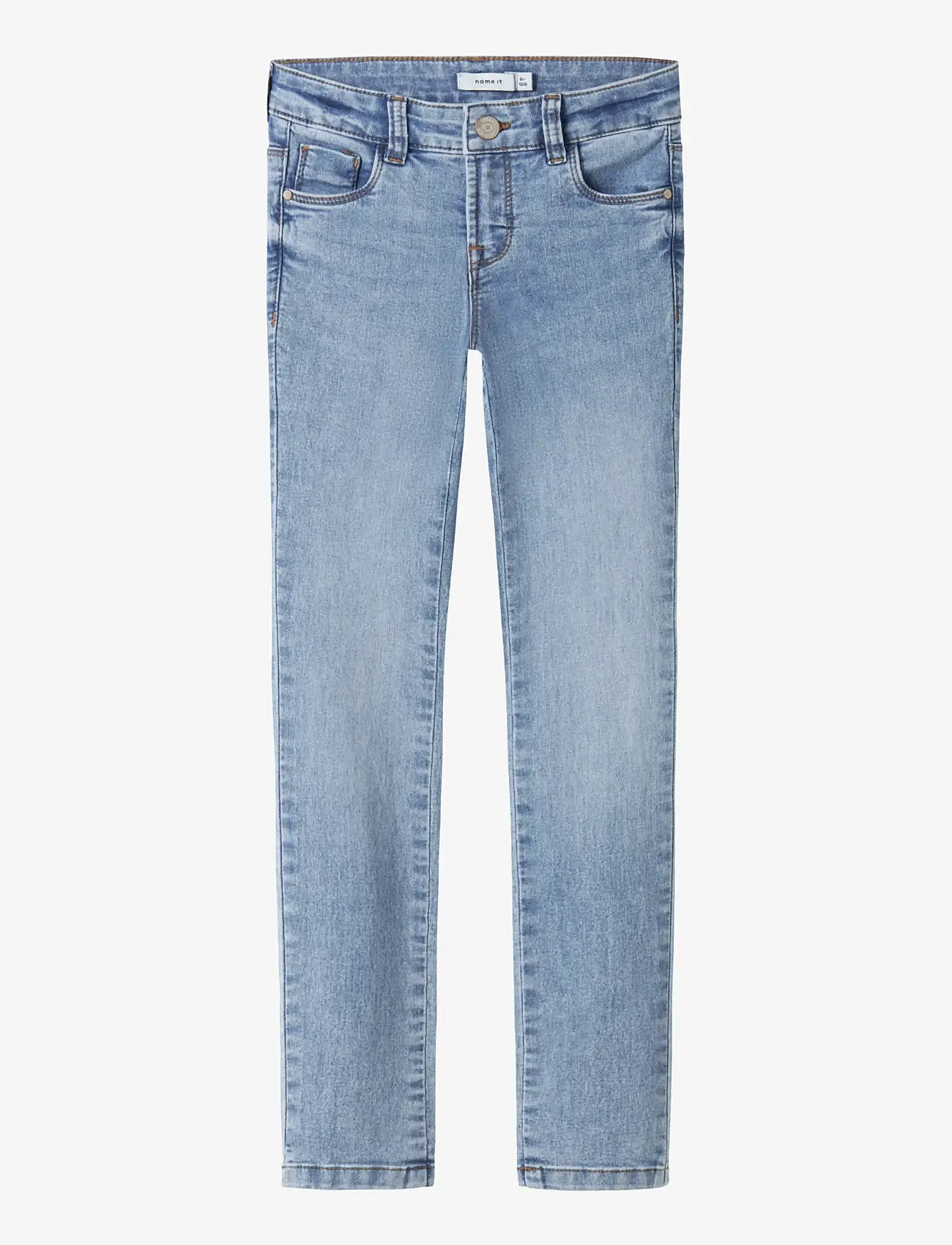 name it - NKFPOLLY SKINNY JEANS 5070-LM NOOS - skinny jeans - medium blue denim - 1
