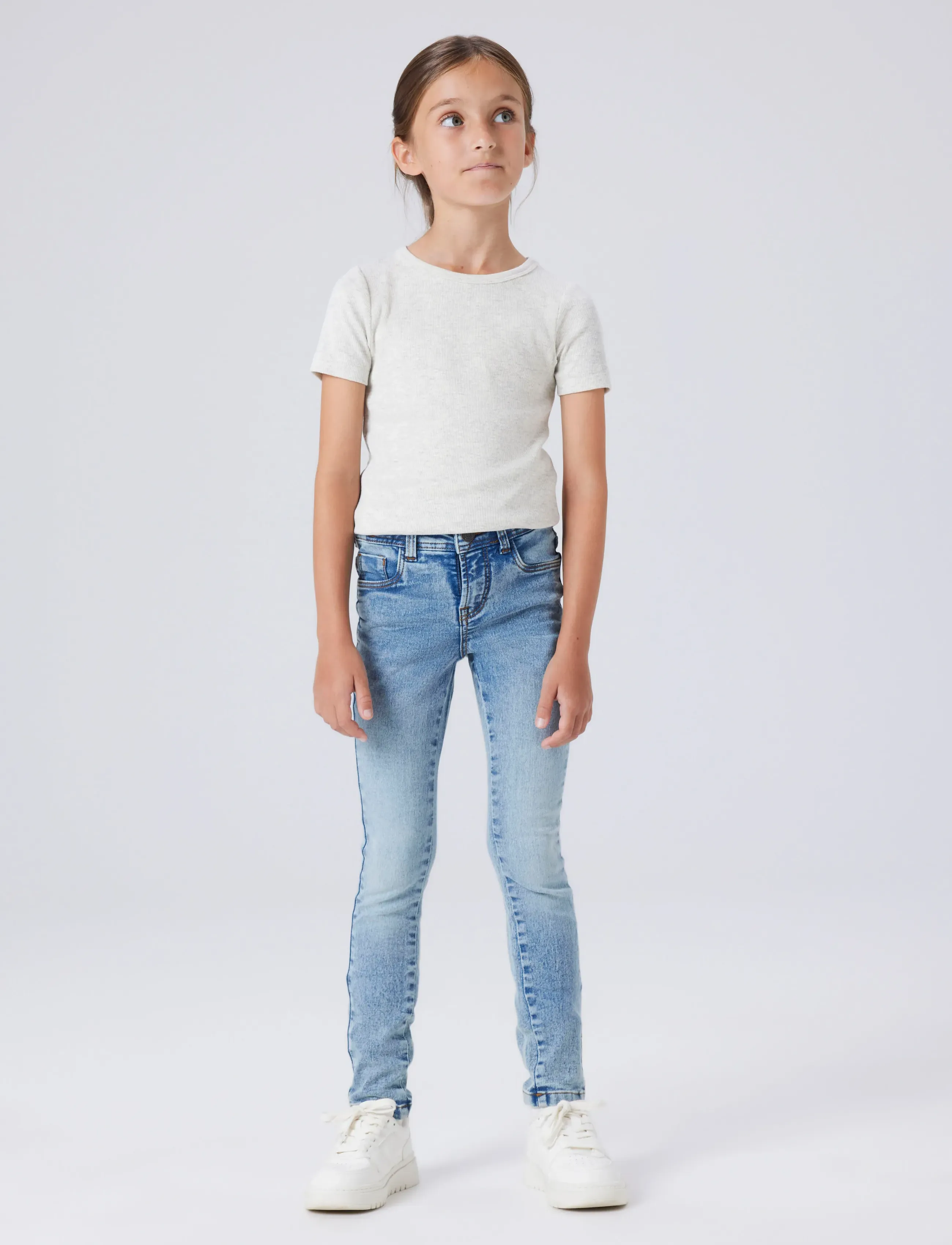 name it - NKFPOLLY SKINNY JEANS 5070-LM NOOS - dżinsy skinny fit - medium blue denim - 4