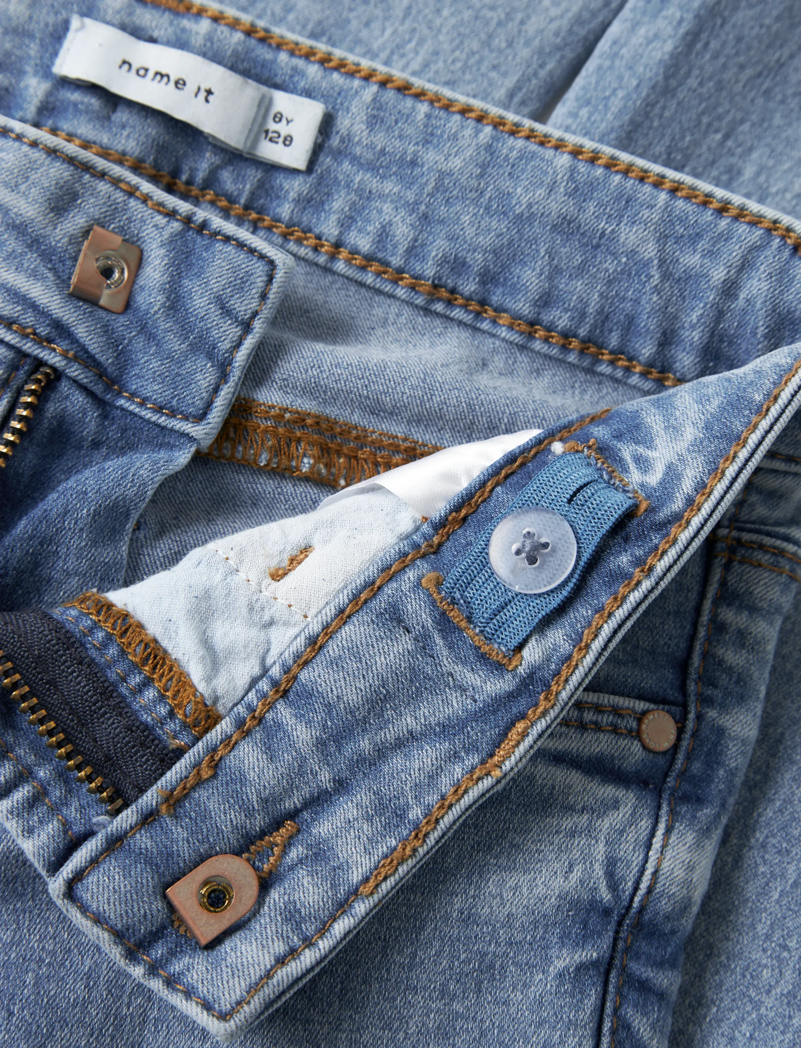 name it - NKFPOLLY SKINNY JEANS 5070-LM NOOS - dżinsy skinny fit - medium blue denim - 5