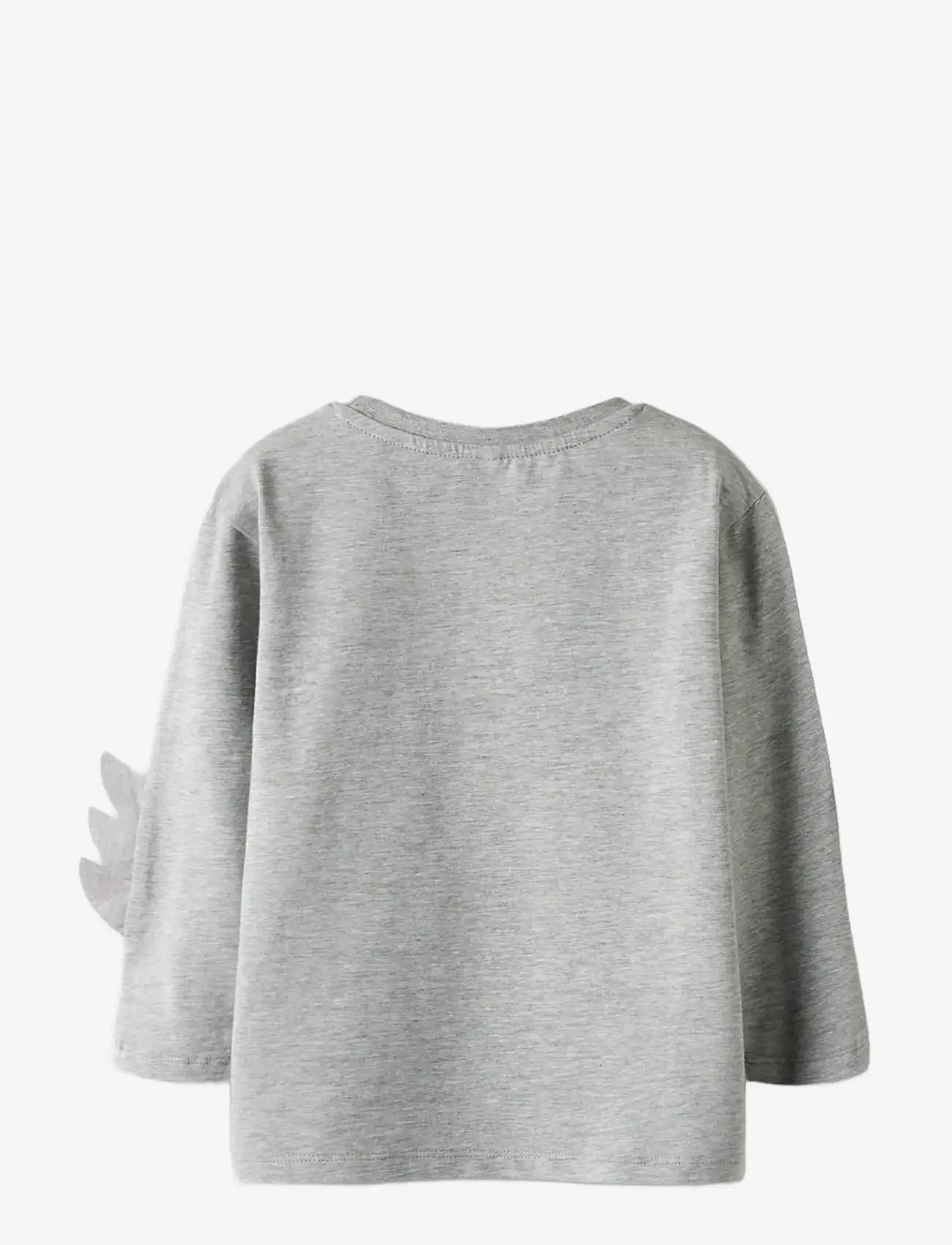 name it - NMMOLEJ BATMAN LS NREG TOP BOX WAB - langærmede t-shirts - grey melange - 1