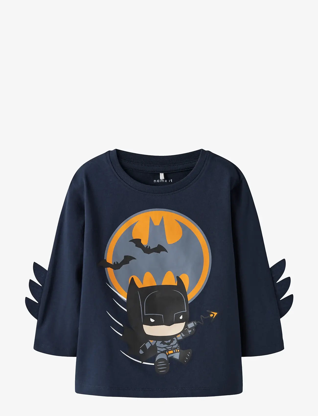 name it - NMMOLEJ BATMAN LS NREG TOP BOX WAB - langærmede t-shirts - navy blazer - 0