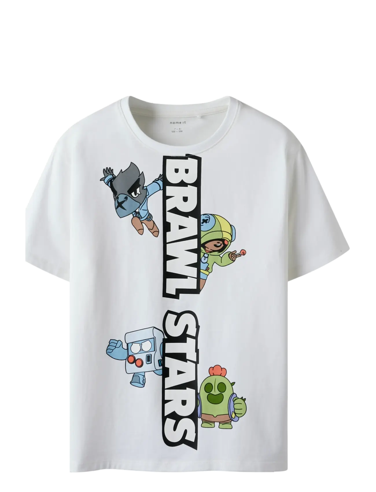 name it NKMJOK BRWLST SS NREG TOP BOX NOOS BFU - Överdelar - BRIGHT WHITE / white