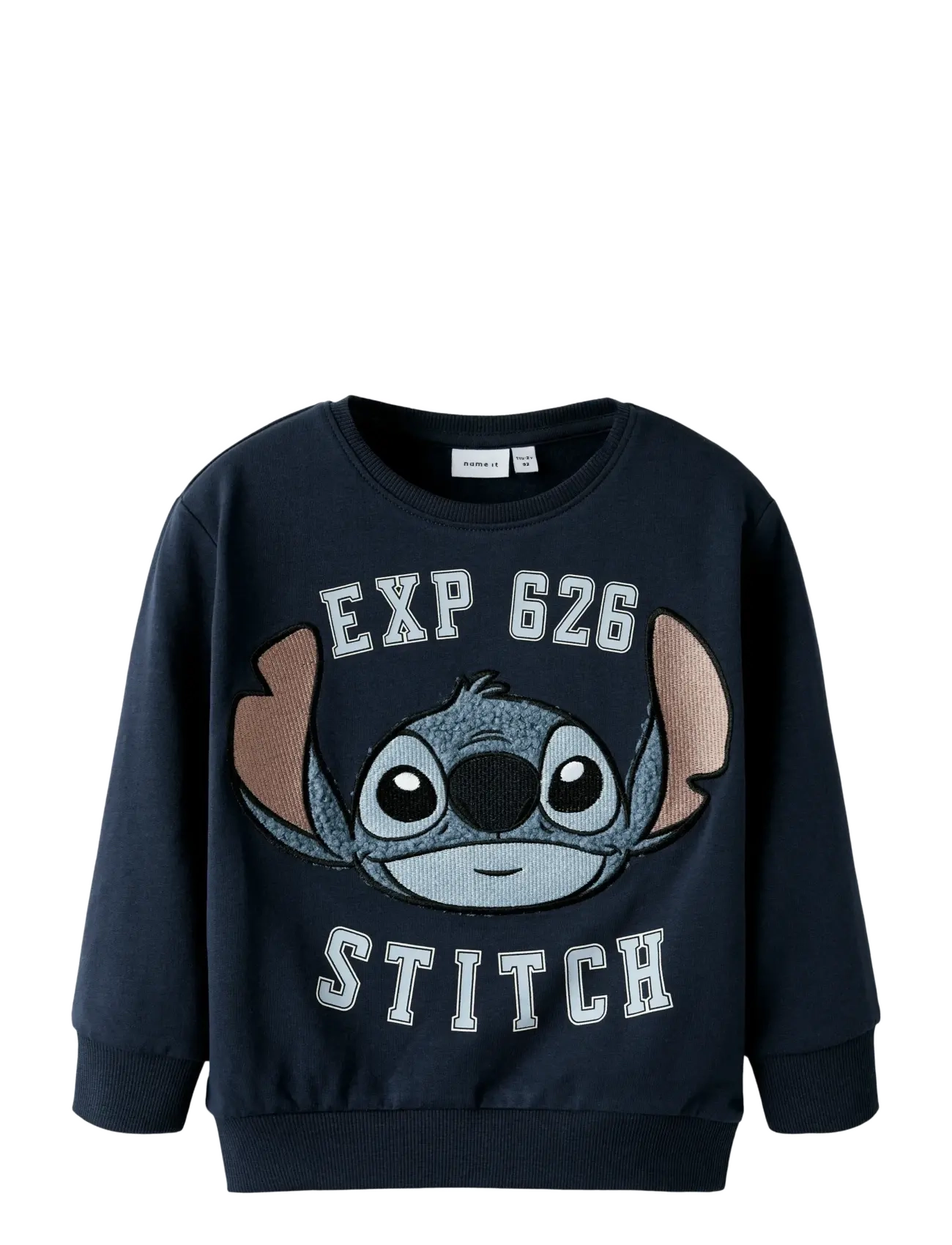 NMMONUR STITCH NREG SWEAT BRU WDI - NAVY BLAZER