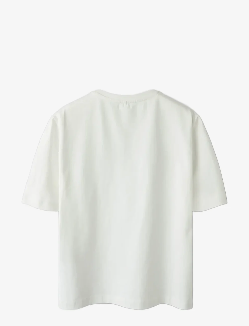 name it - NKMOCOLA FIFAE SS NREG TOP BOX VDE - kortärmade t-shirts - cloud dancer - 2