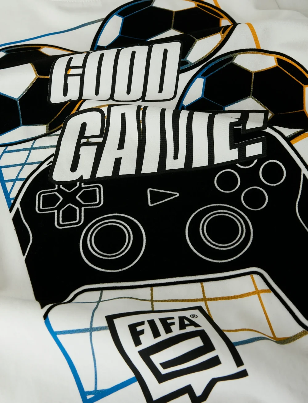 name it - NKMOCOLA FIFAE SS NREG TOP BOX VDE - kortärmade t-shirts - cloud dancer - 3