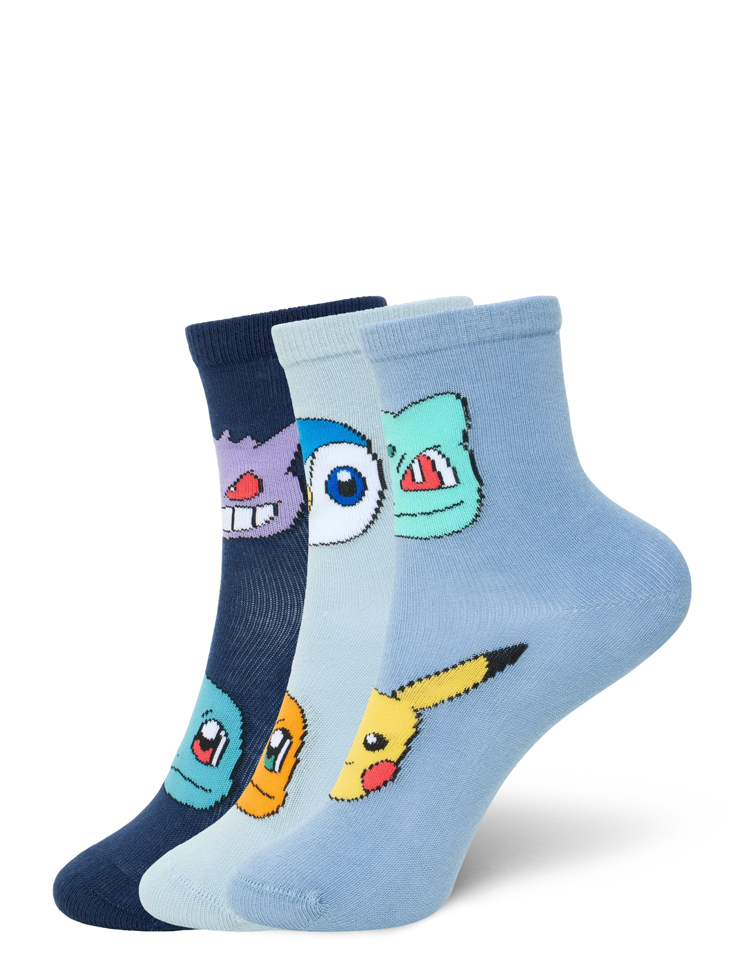 name it Nmmnoris Pokemon 3P Sock Sky, 22-24, Navy, Sokker & Strømpebukser > Sokker, Børn