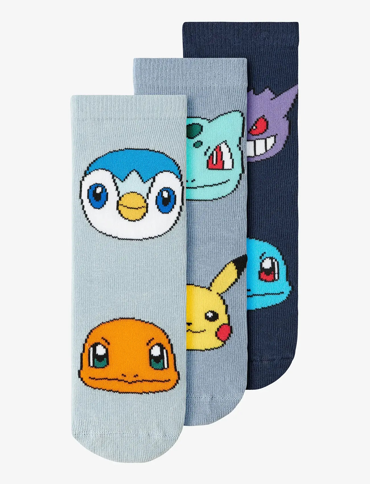 name it - NMMNORIS POKEMON 3P SOCK SKY - navy blazer - 0