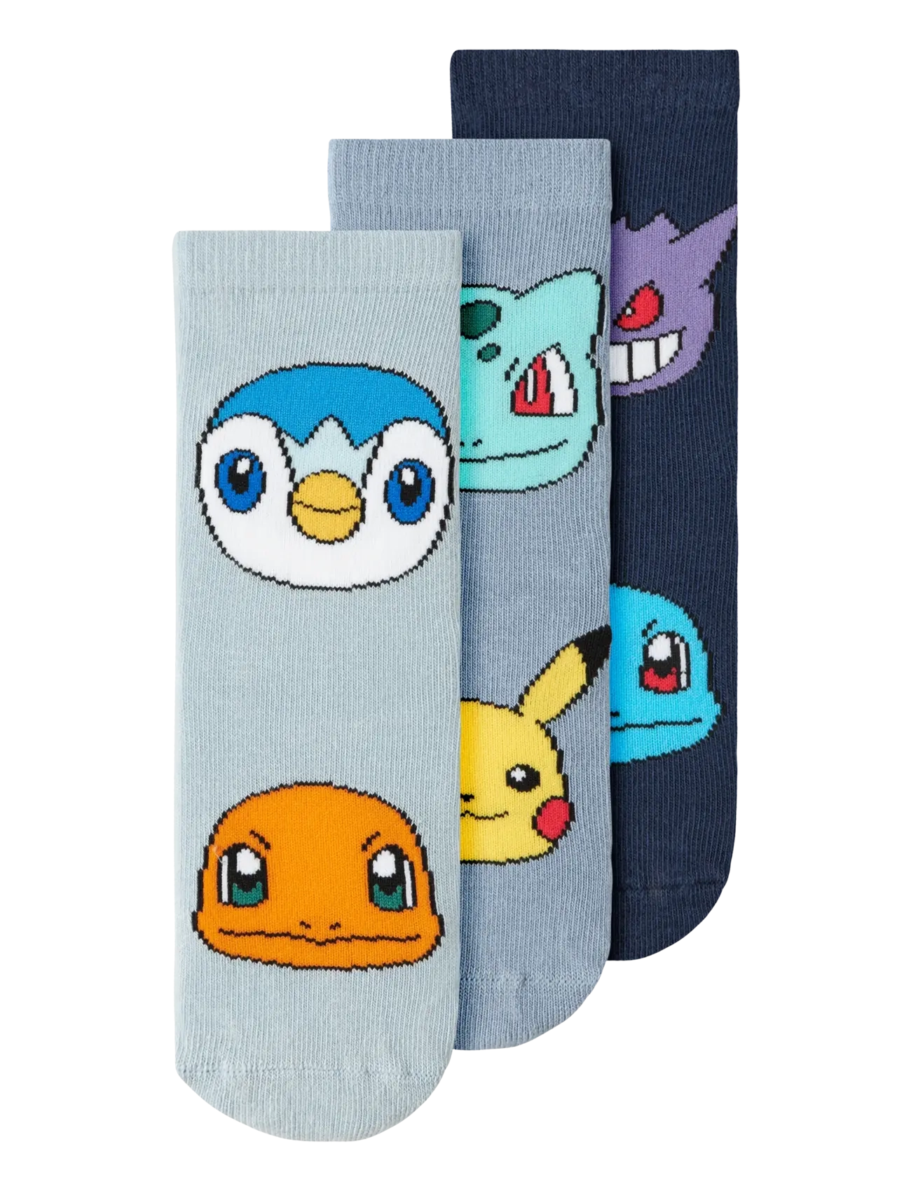 name it NMMNORIS POKEMON 3P SOCK SKY - Strumpor & Tights - NAVY BLAZER / navy