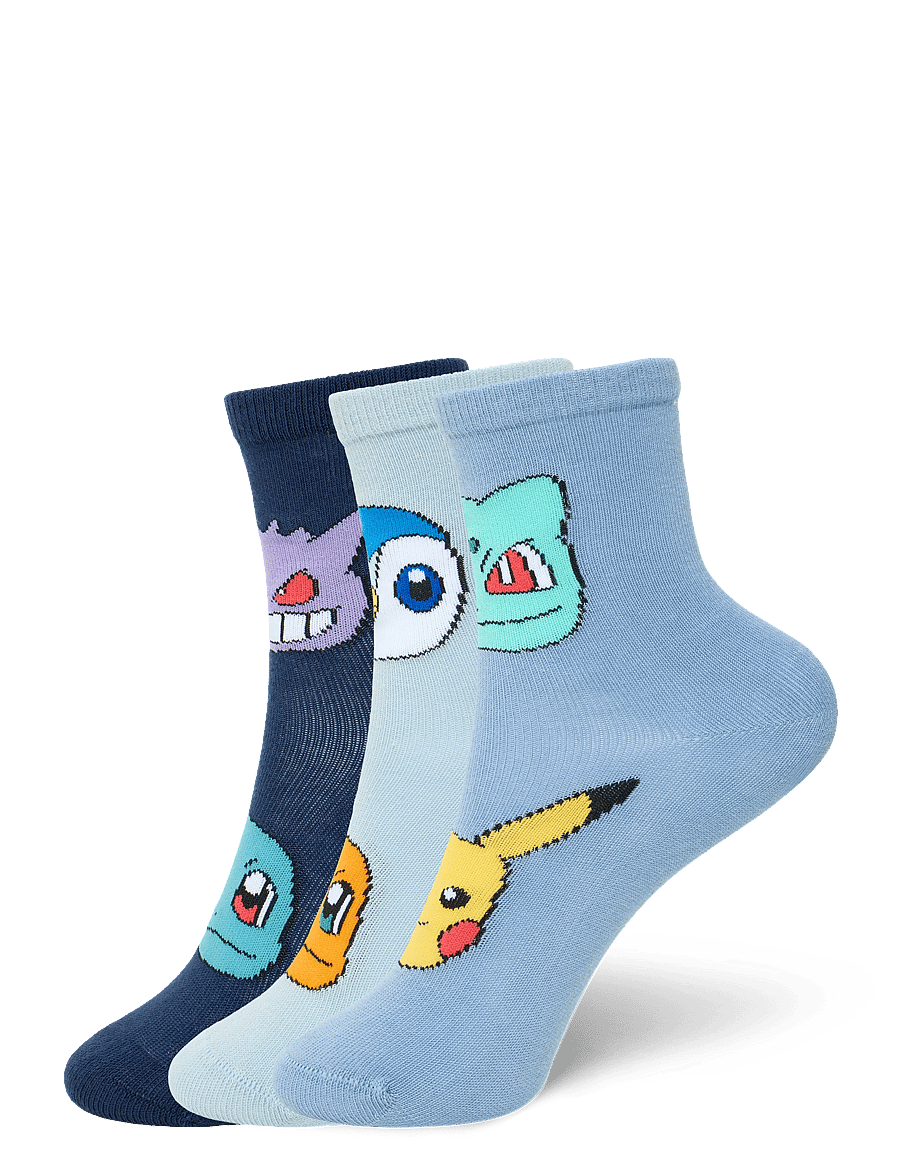 name it - NMMNORIS POKEMON 3P SOCK SKY - sokid - navy blazer - 0