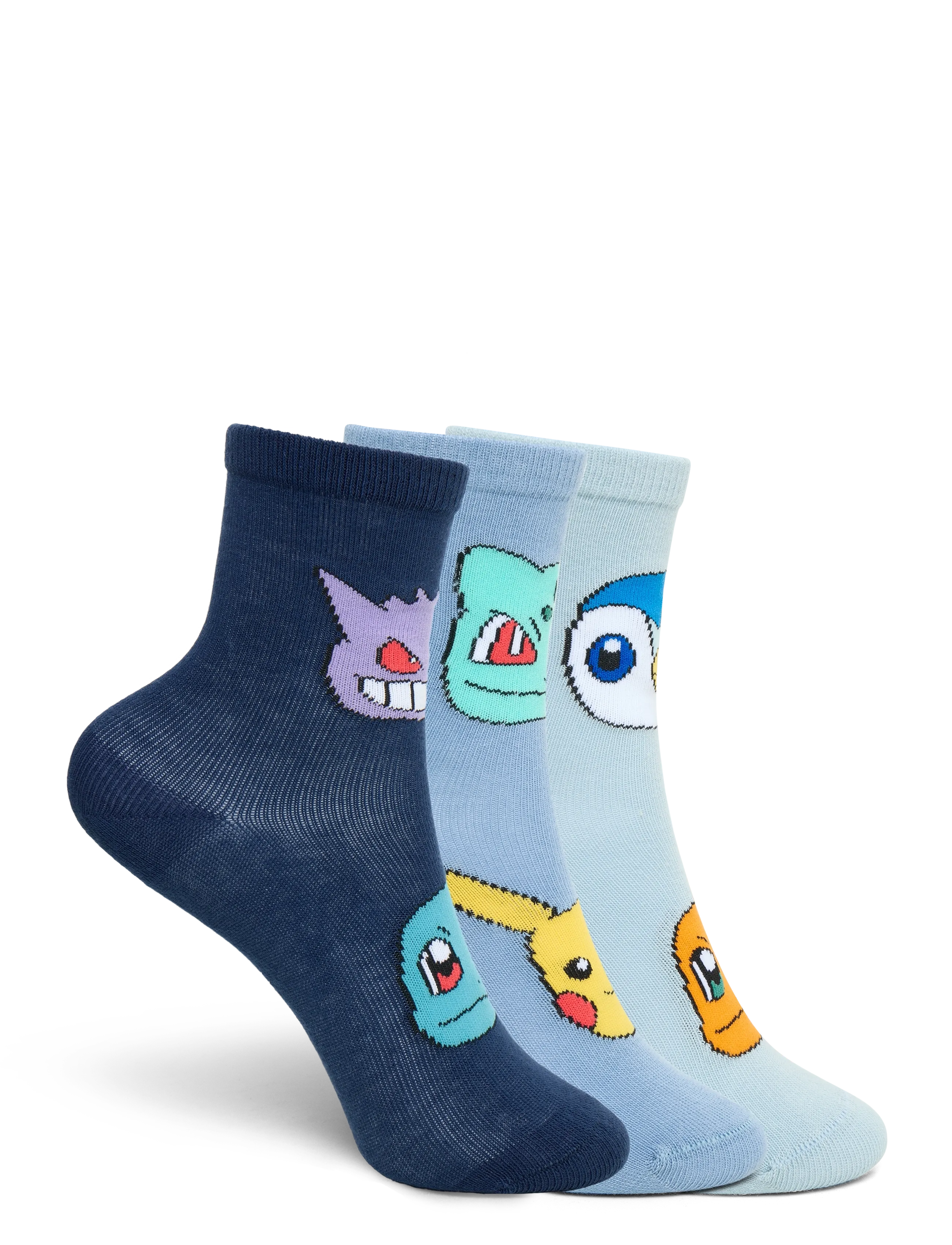 name it - NMMNORIS POKEMON 3P SOCK SKY - höstkläder - navy blazer - 1