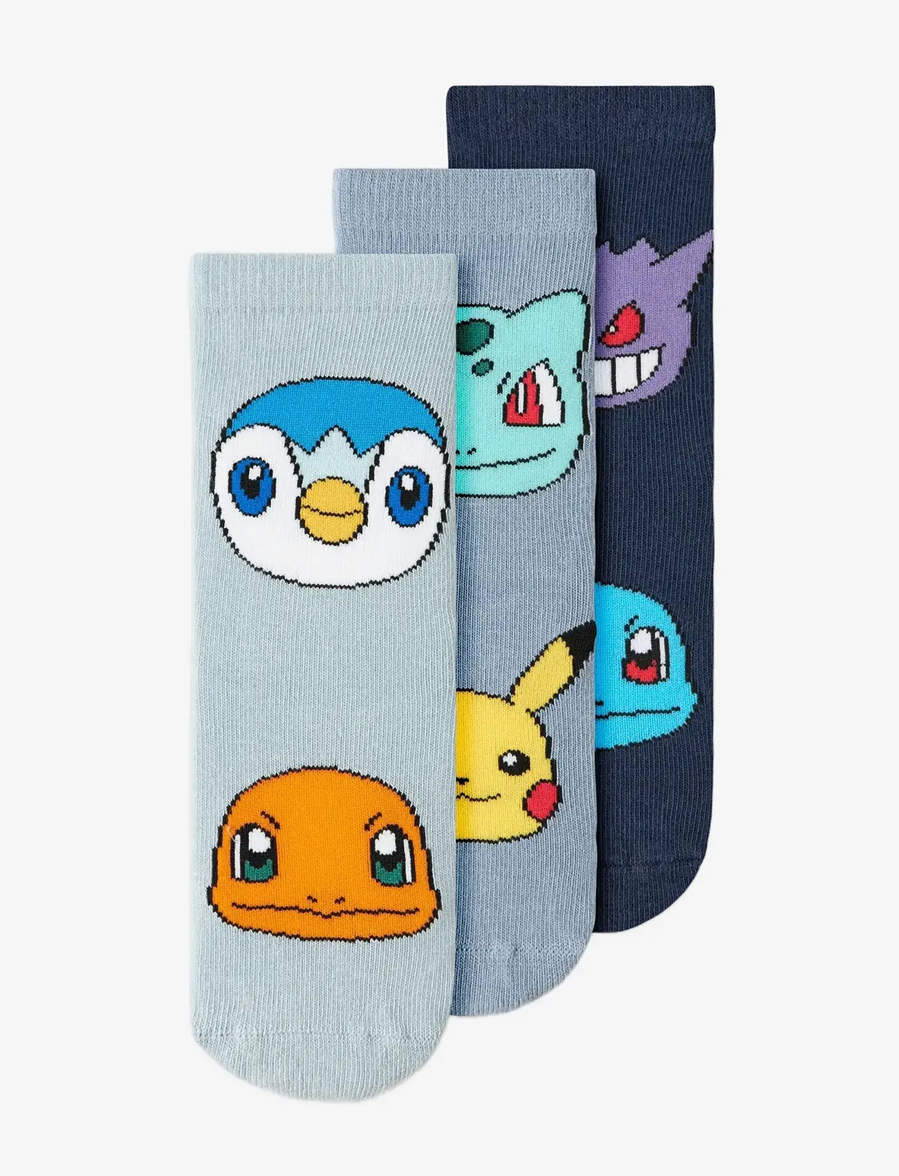 name it - NMMNORIS POKEMON 3P SOCK SKY - navy blazer - 2