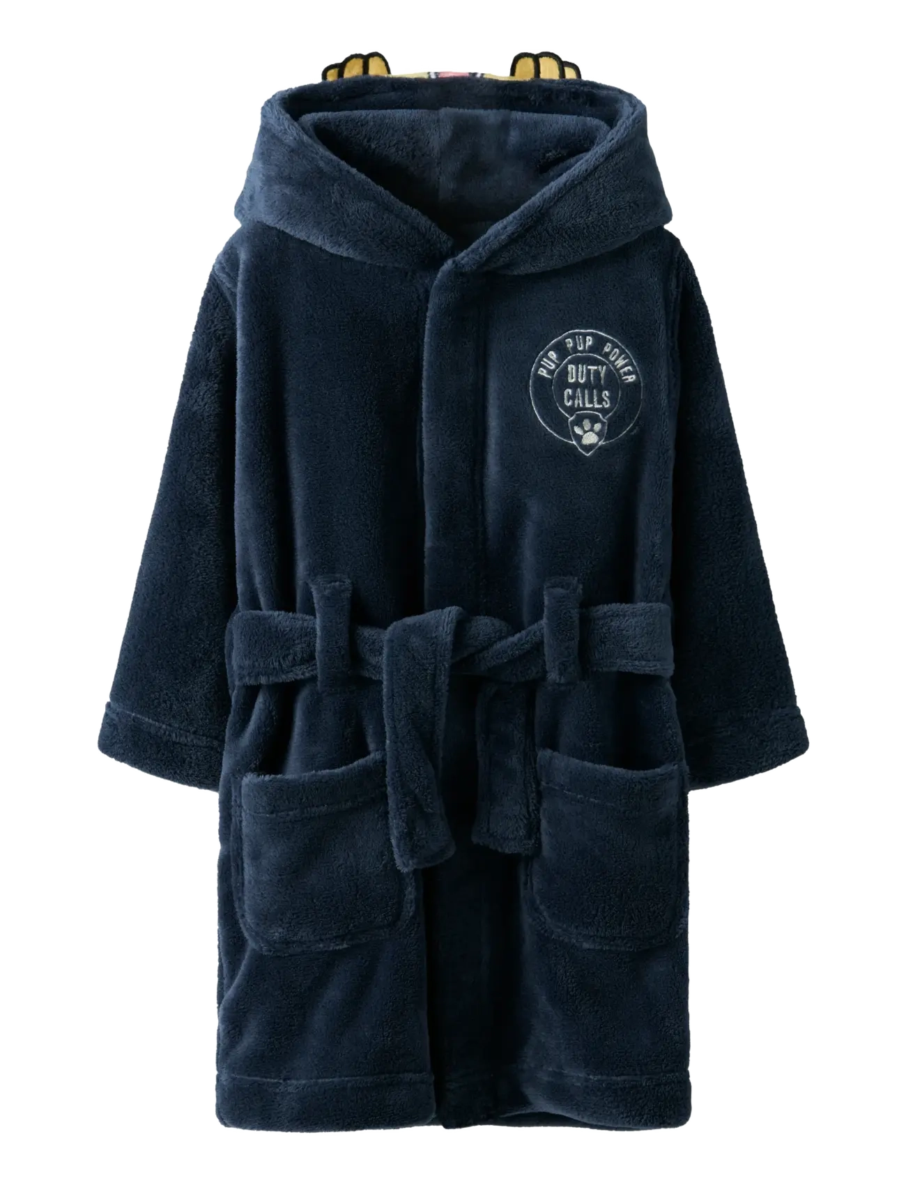 NAME IT Nmmnasir Paw Bathrobe Cplg Navy - 98 - Kinder