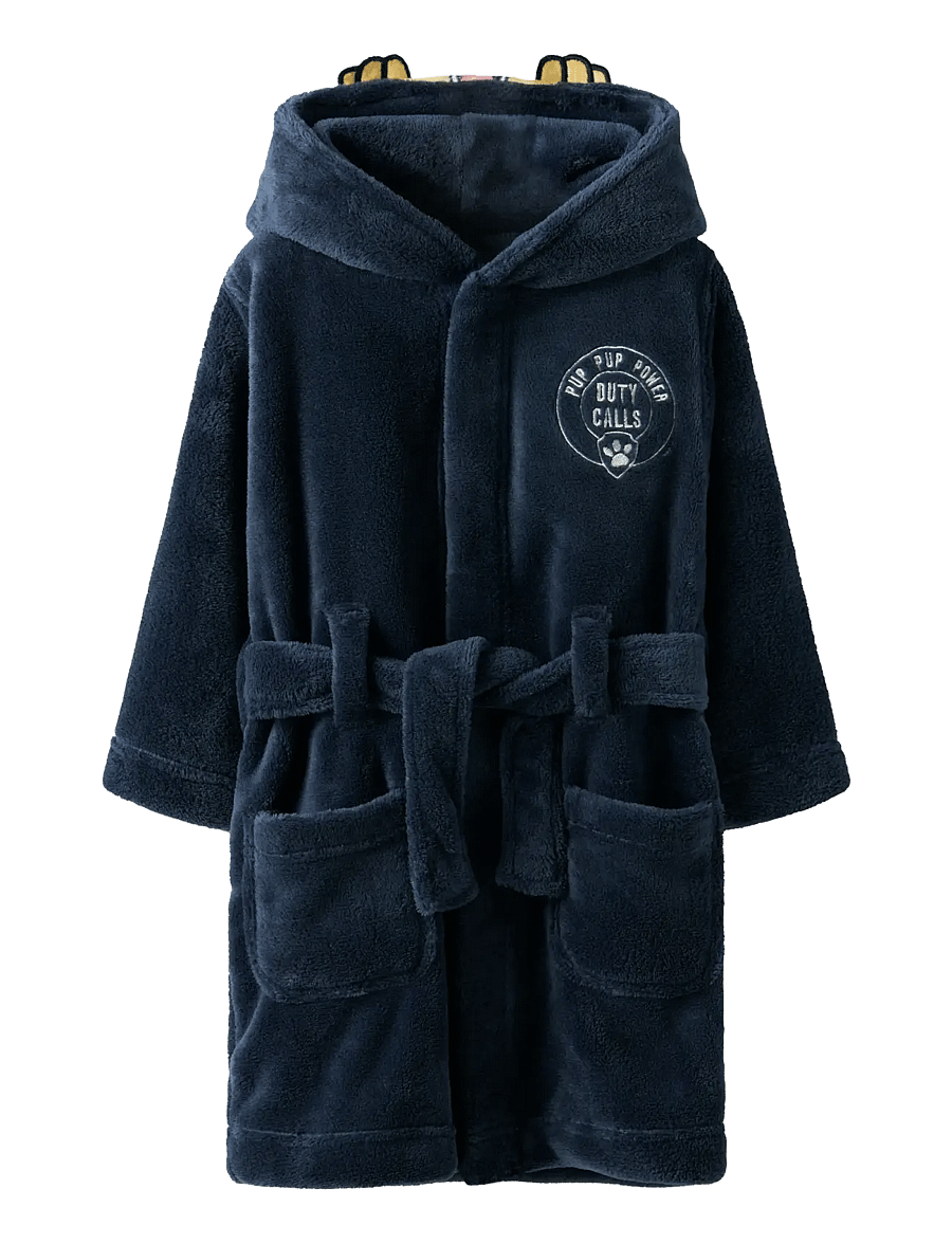 name it - NMMNASIR PAW BATHROBE CPLG - bademäntel - navy blazer - 1