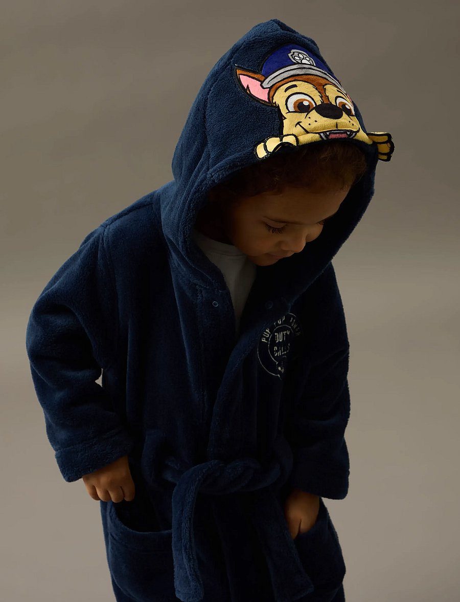 name it - NMMNASIR PAW BATHROBE CPLG - bademäntel - navy blazer - 0