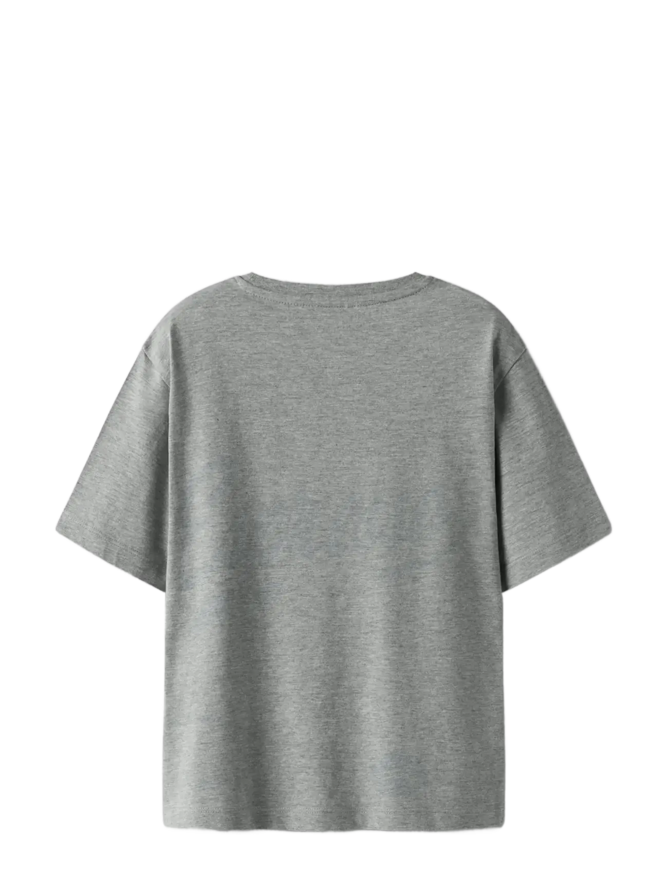 name it - NKFODASSA CICONS SS NREG TOP BOX SKY - lühikeste varrukatega t-särgid - grey melange - 2