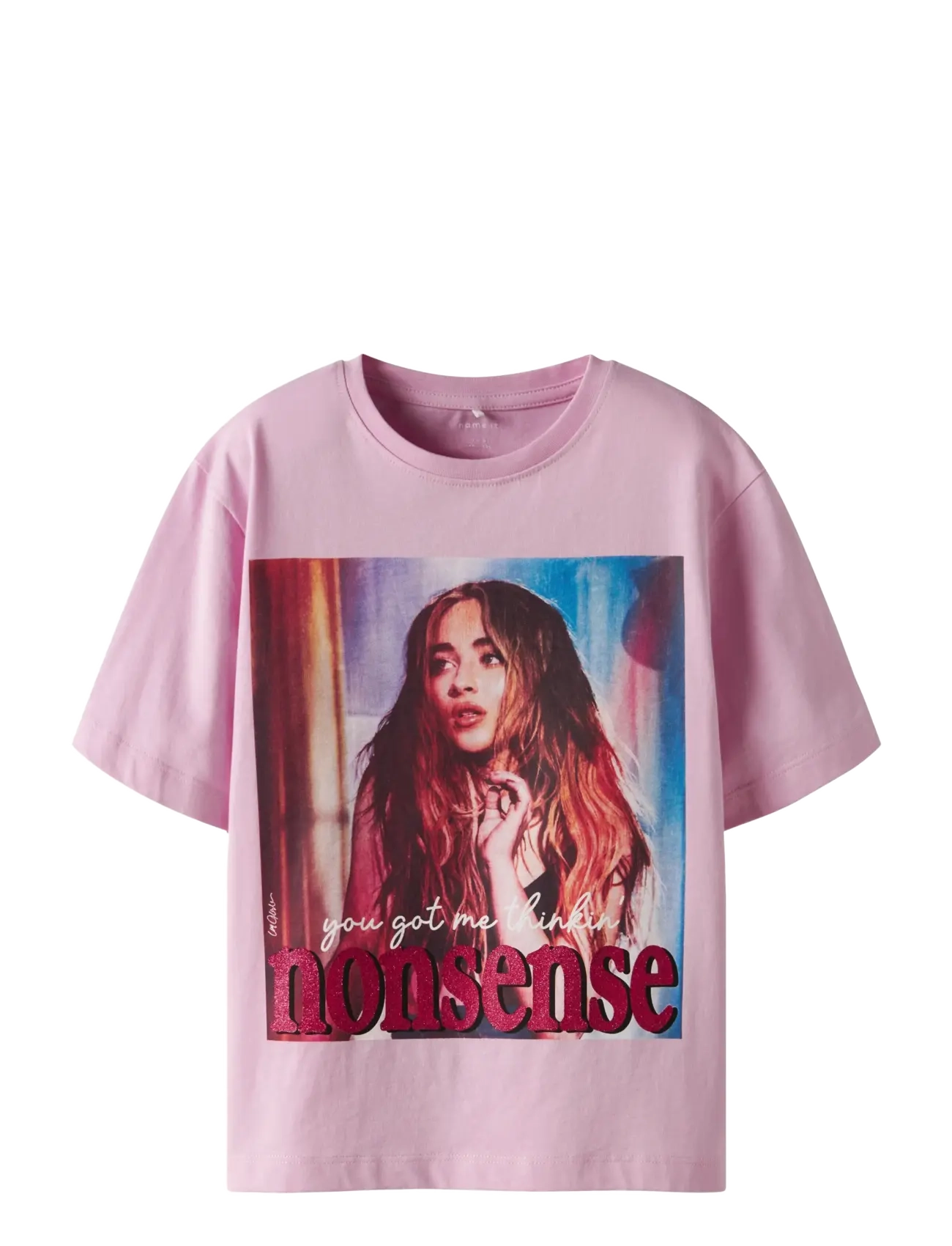 name it NKFODASSA CICONS SS NREG TOP BOX SKY - Overdele - LILAC SACHET / pink/rose