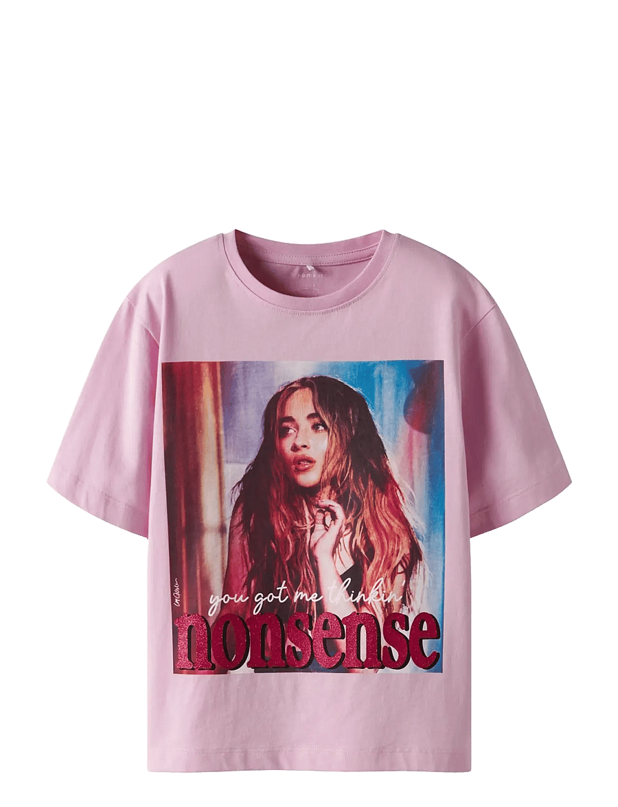 name it - NKFODASSA CICONS SS NREG TOP BOX SKY - t-shirts à manches courtes - lilac sachet - 1