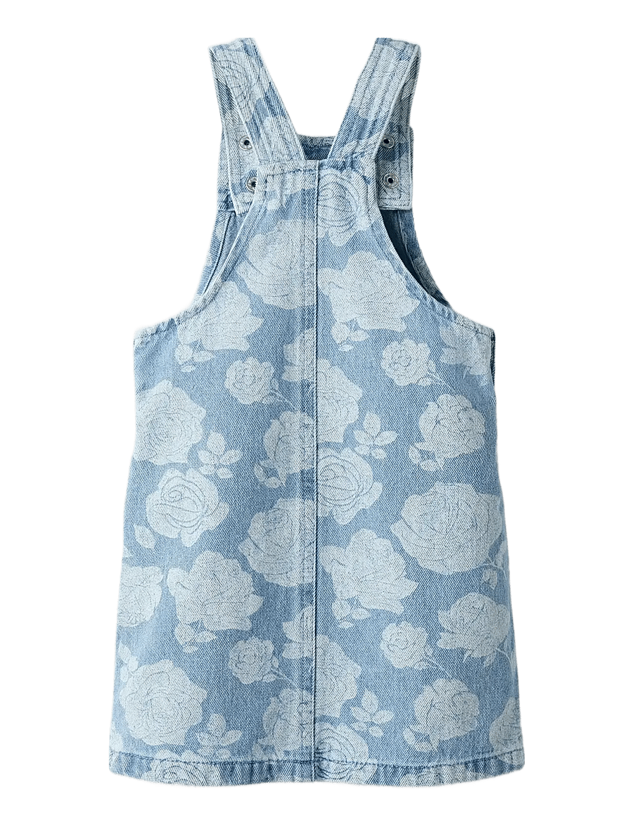 name it - NMFSILLA DNM BIB SKIRT 2121-ZA H - light blue denim - 2