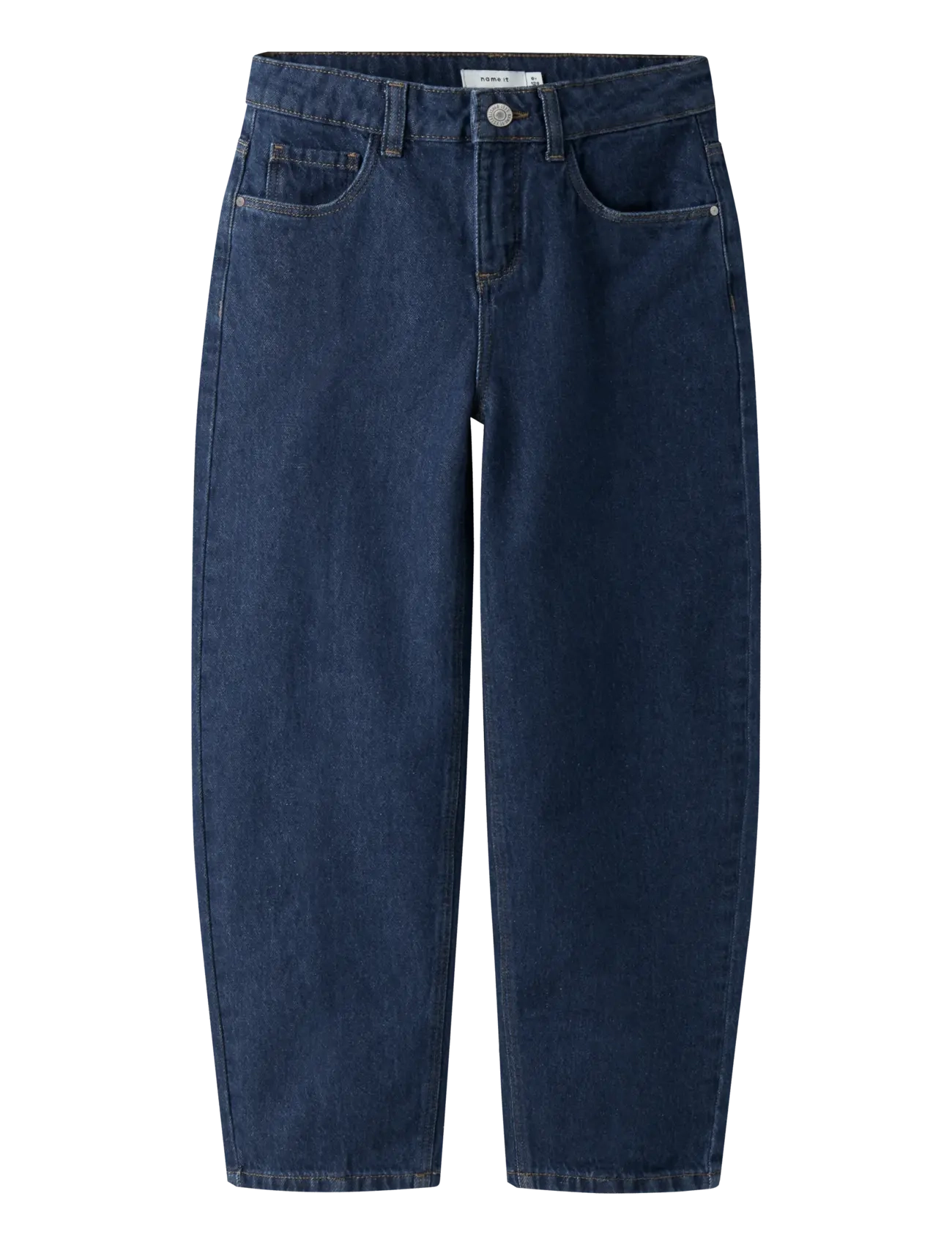 name it NKFBELLA BALLOON JEANS 2105-RM B - Neuheiten - DARK BLUE DENIM / blue