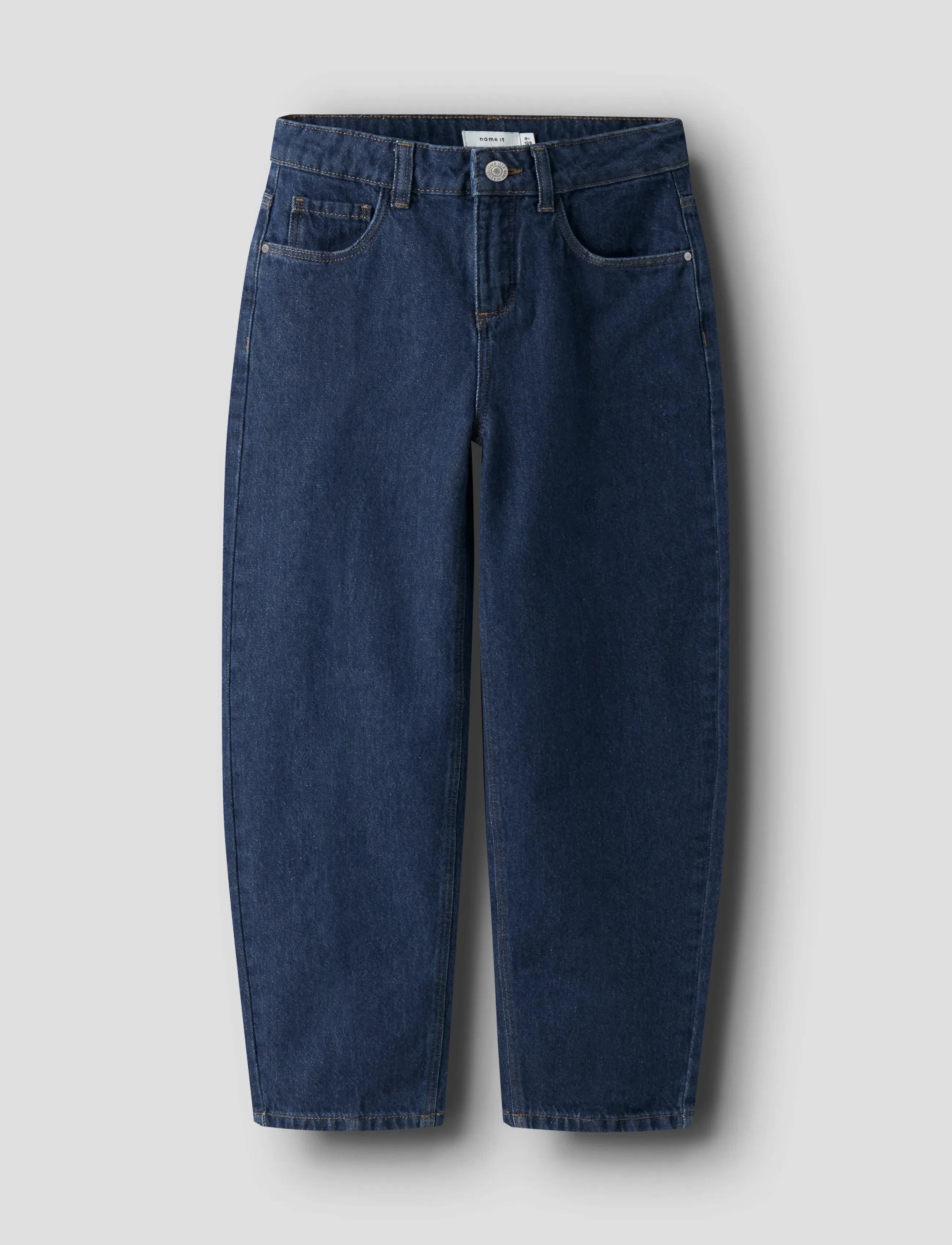 name it NKFBELLA BALLOON JEANS 2105-RM B - Underdele - DARK BLUE DENIM / blue