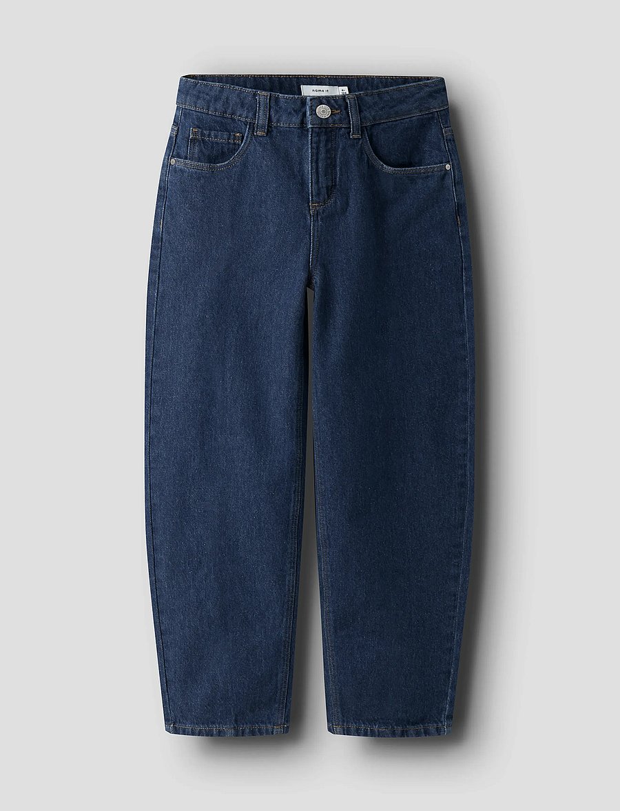 name it - NKFBELLA BALLOON JEANS 2105-RM B - loose jeans - dark blue denim - 0