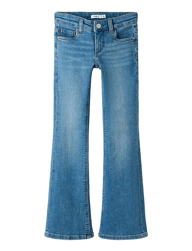 name it - NKFPOLLY LW BOOT JEANS 2340-FR T - bootcut jeans - medium blue denim - 1