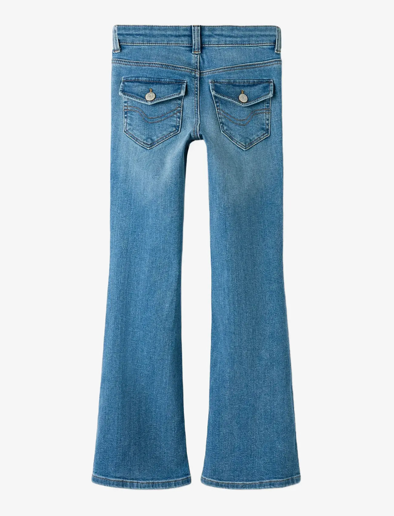 name it - NKFPOLLY LW BOOT JEANS 2340-FR T - bootcut jeans - medium blue denim - 2