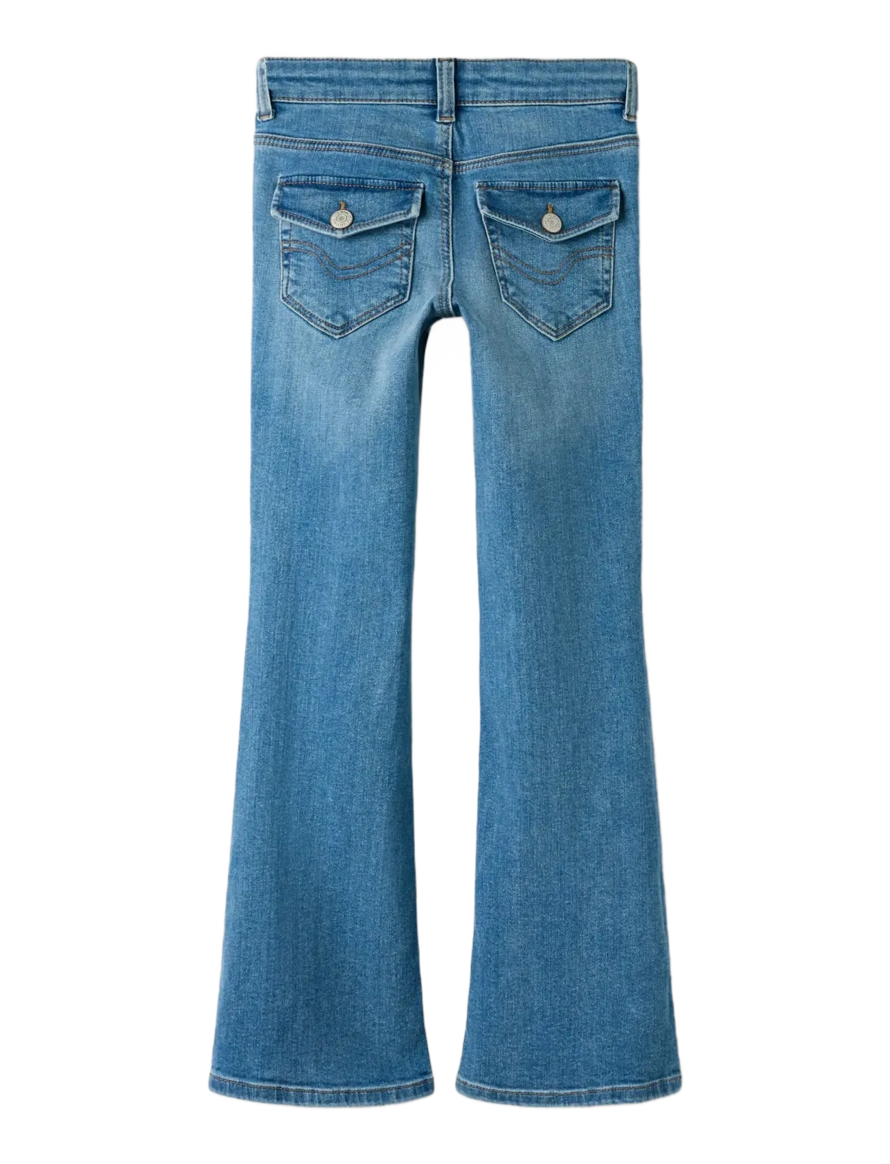 name it - NKFPOLLY LW BOOT JEANS 2340-FR T - bootcut jeans - medium blue denim - 1